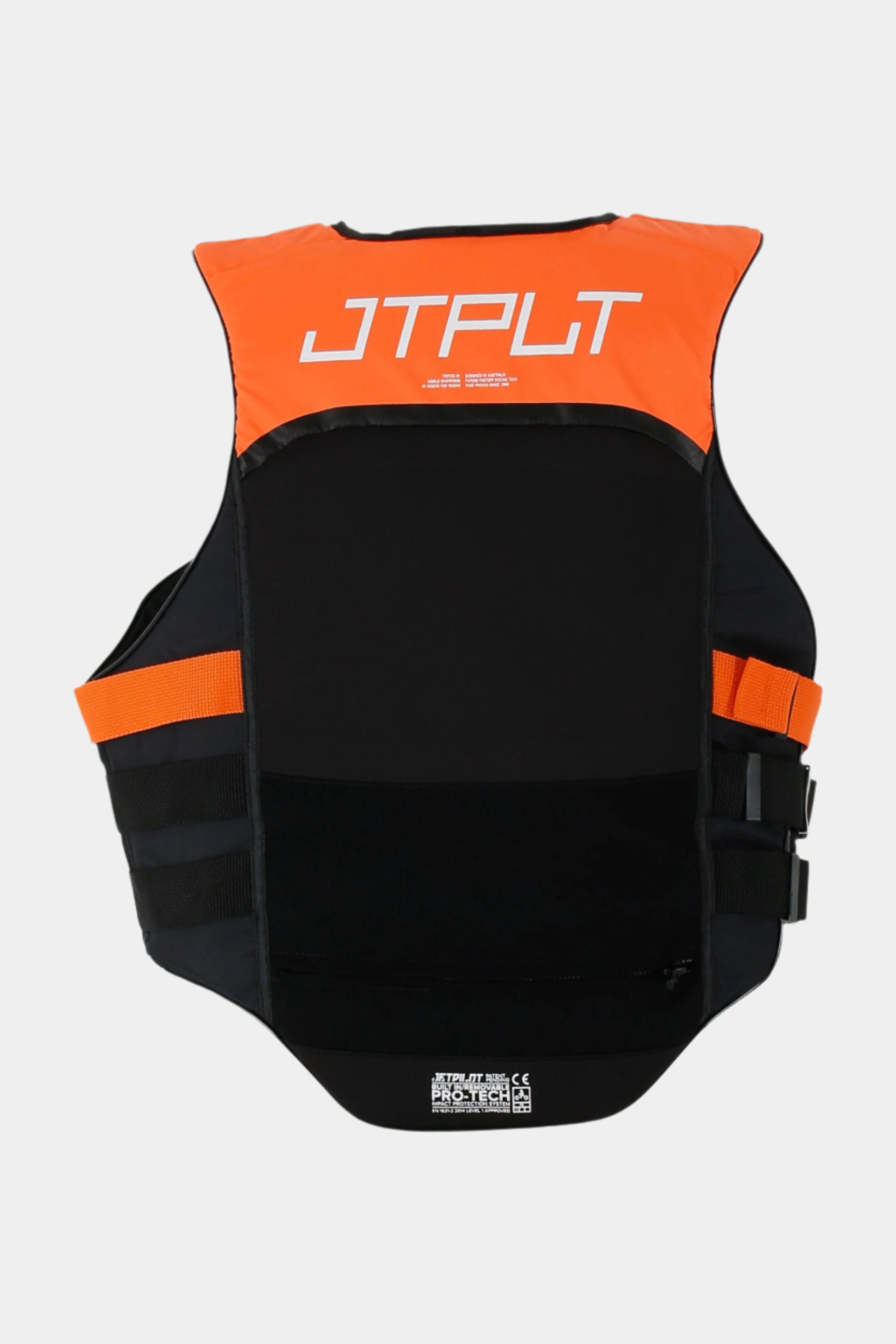 Jetpilot Rx Vault Protech Side Entry Life Jacket - Char/Orange 2 — view 02 (3)