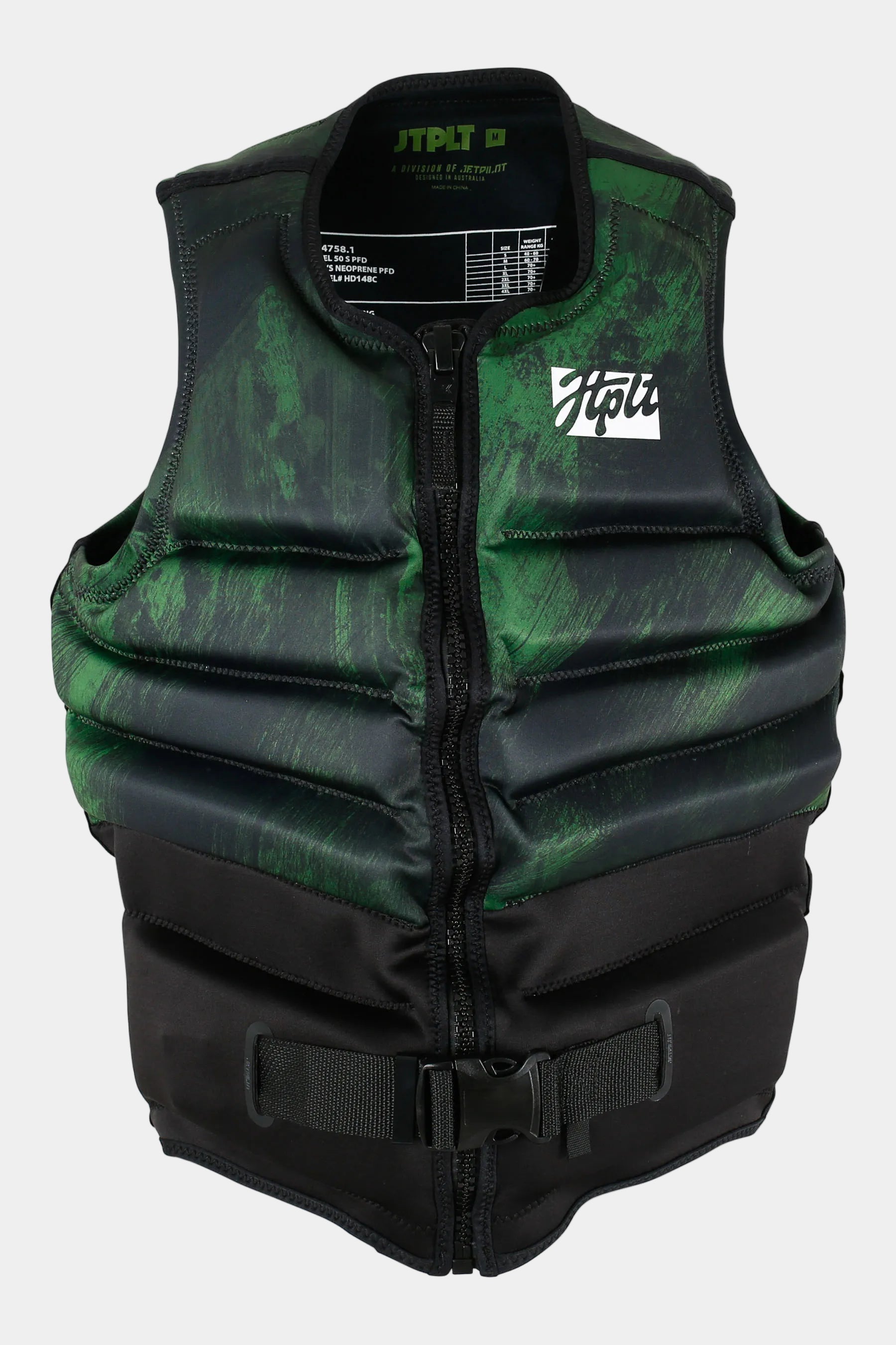 Phase Hyperflex Life Jacket — Green | Jetpilot