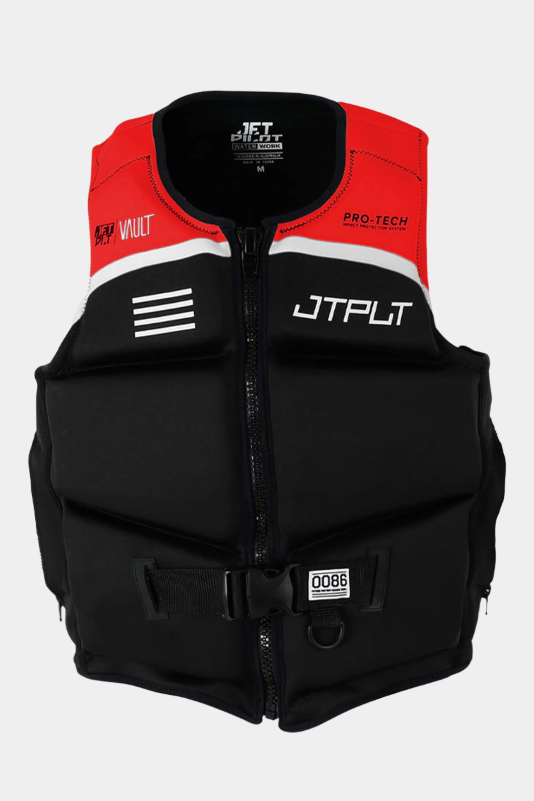 Jetpilot Rx Vault Protech Life Jacket - Black/Red L50 — image 2