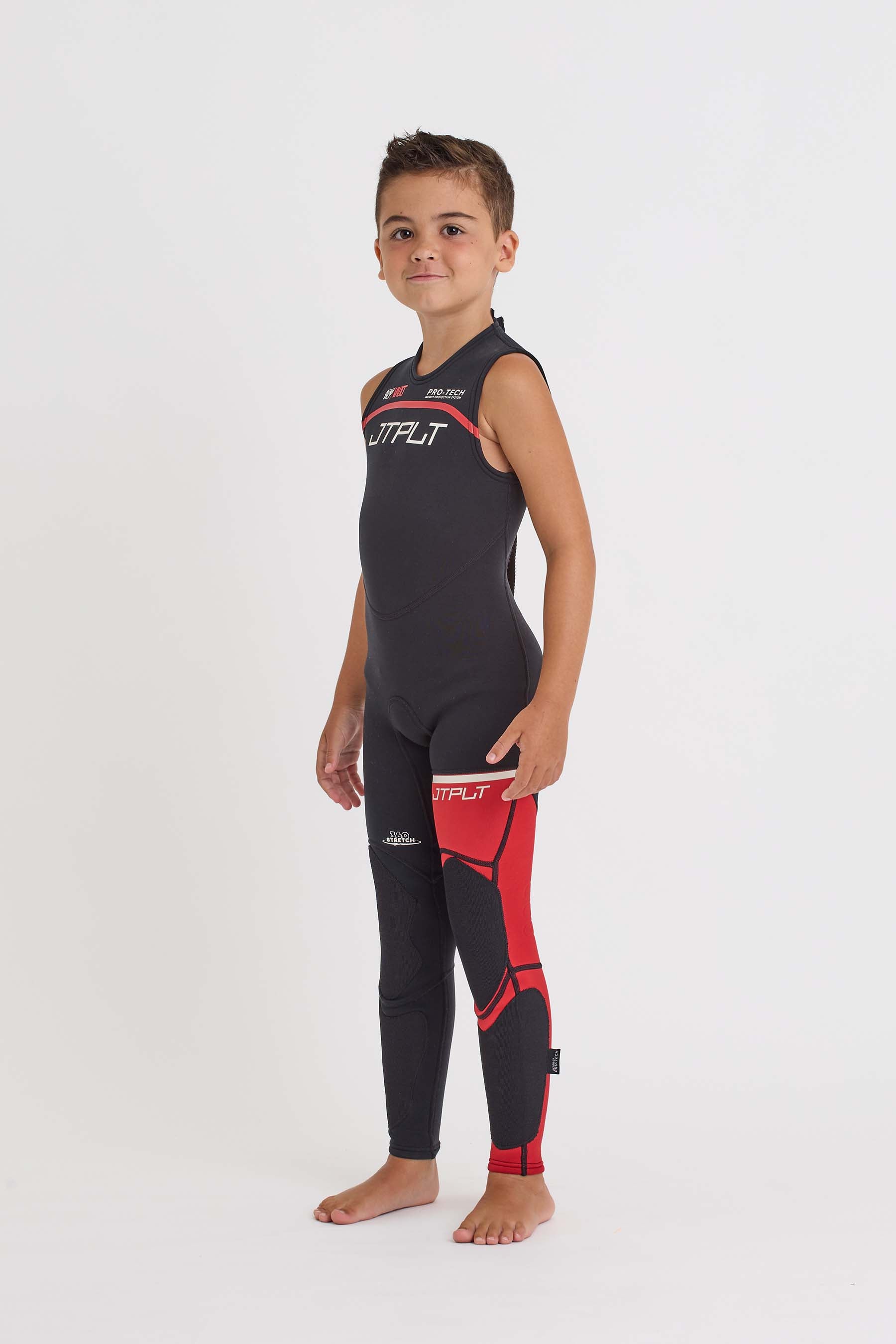 Jetpilot Rx Youth Race John - Black/Red 2 — view 2 (3)