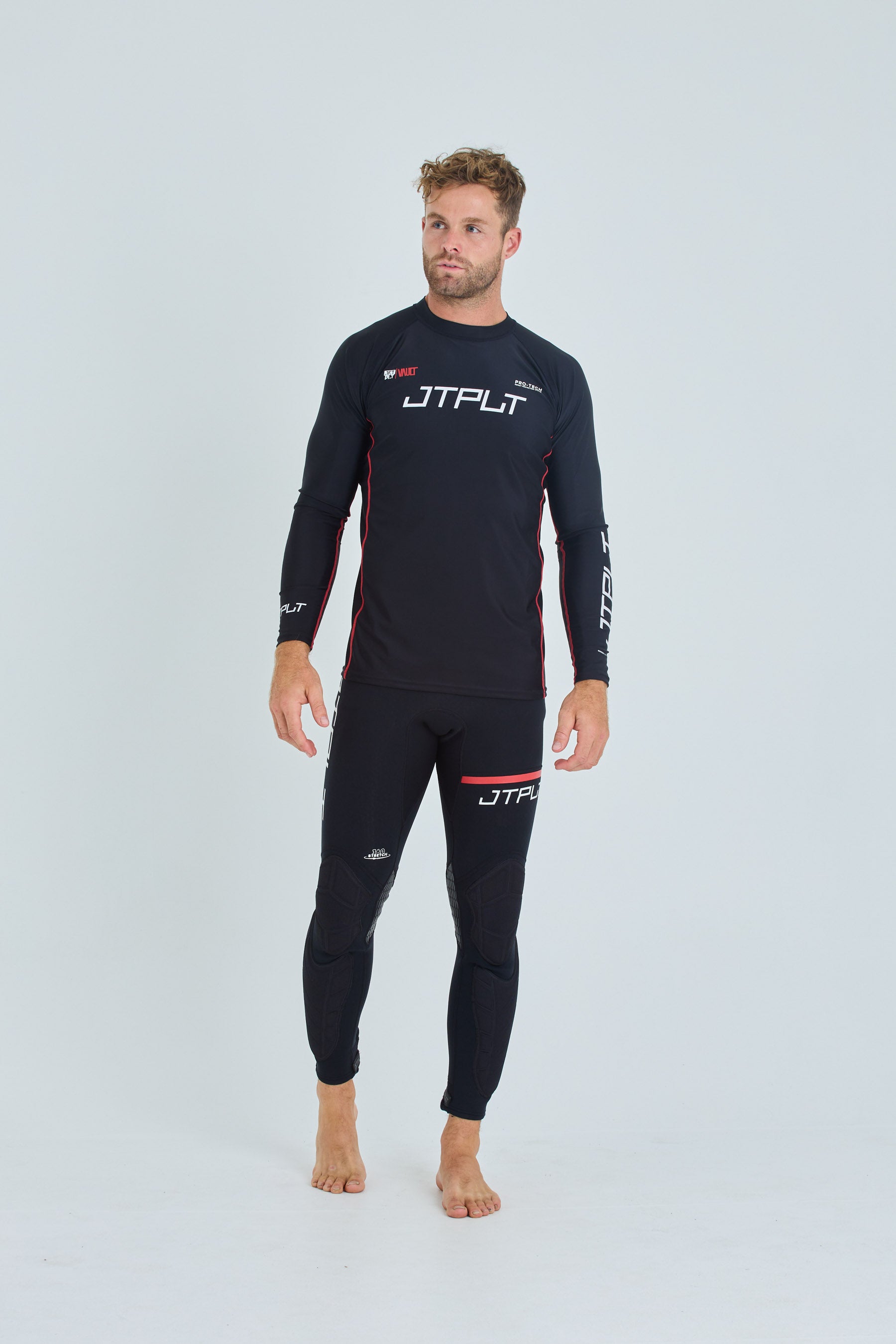 Jetpilot Rx Vault LS Mens Rashie - Black 1 — view 01 (3)
