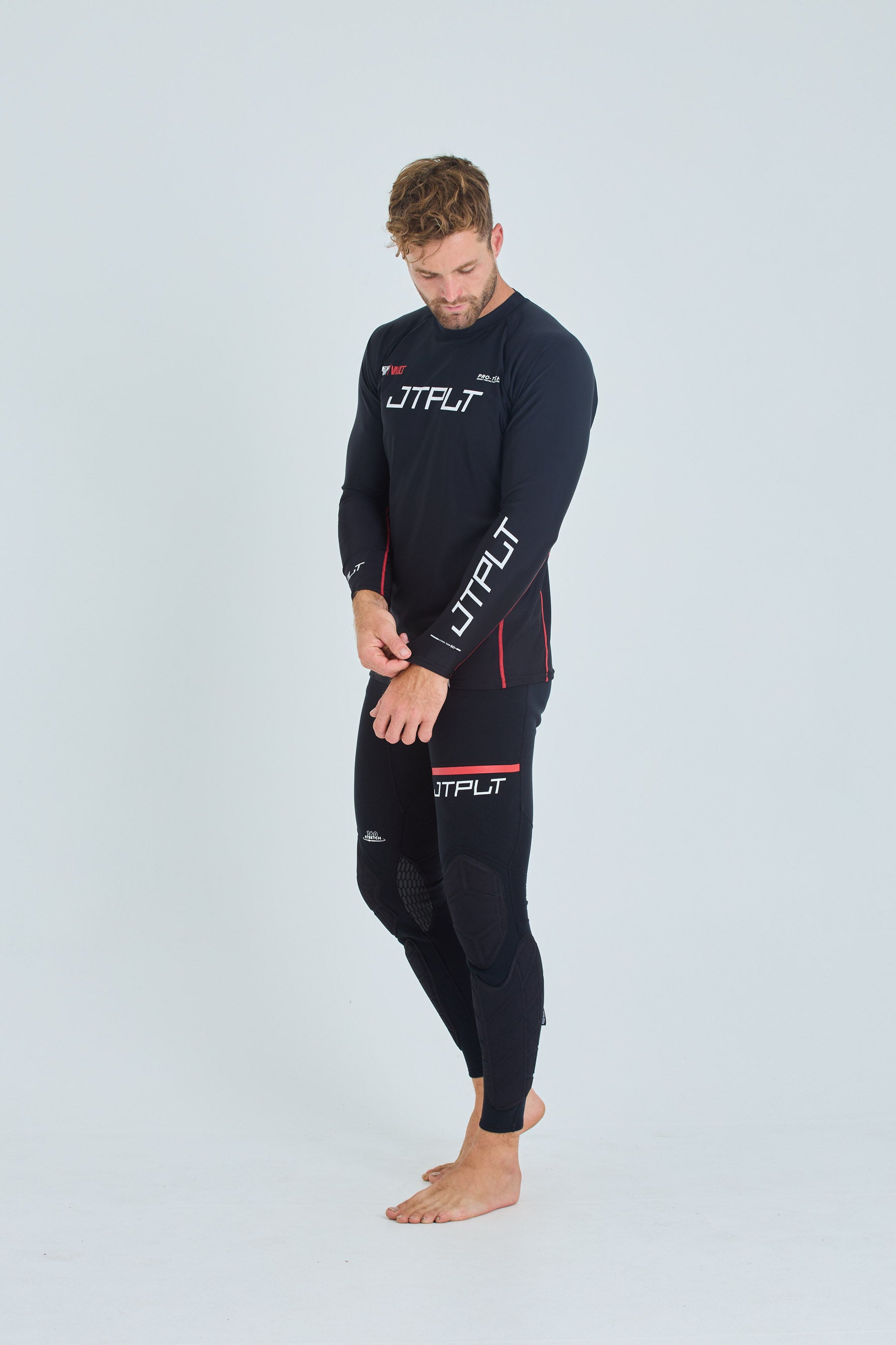Jetpilot Rx Vault LS Mens Rashie - Black 2 — view 07 (3)