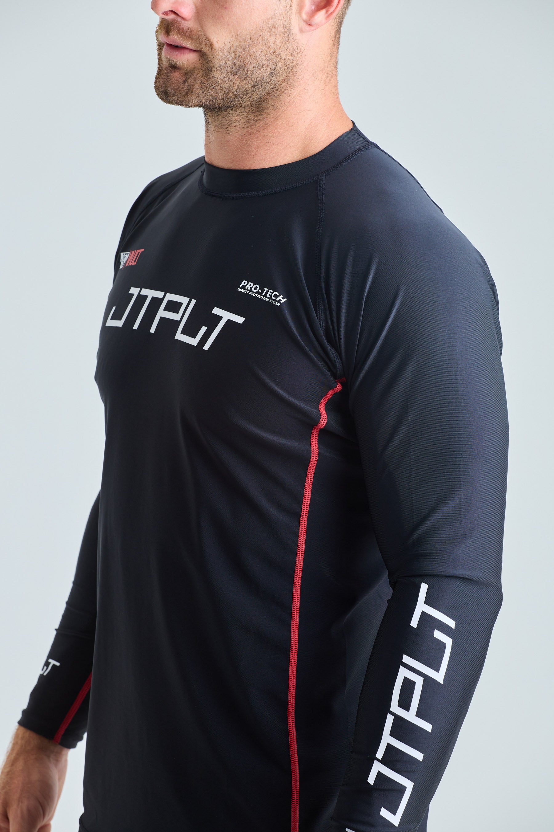 Jetpilot Rx Vault LS Mens Rashie - Black 5 — view 17 (3)