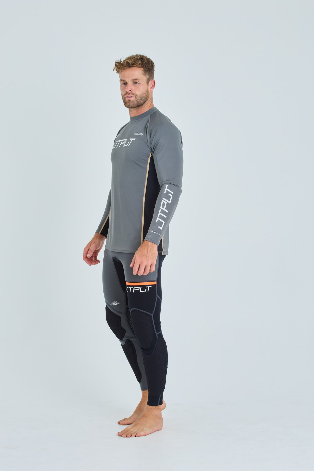 Jetpilot Rx Vault LS Mens Rashie - Charcoal 2 — view 04 (3)