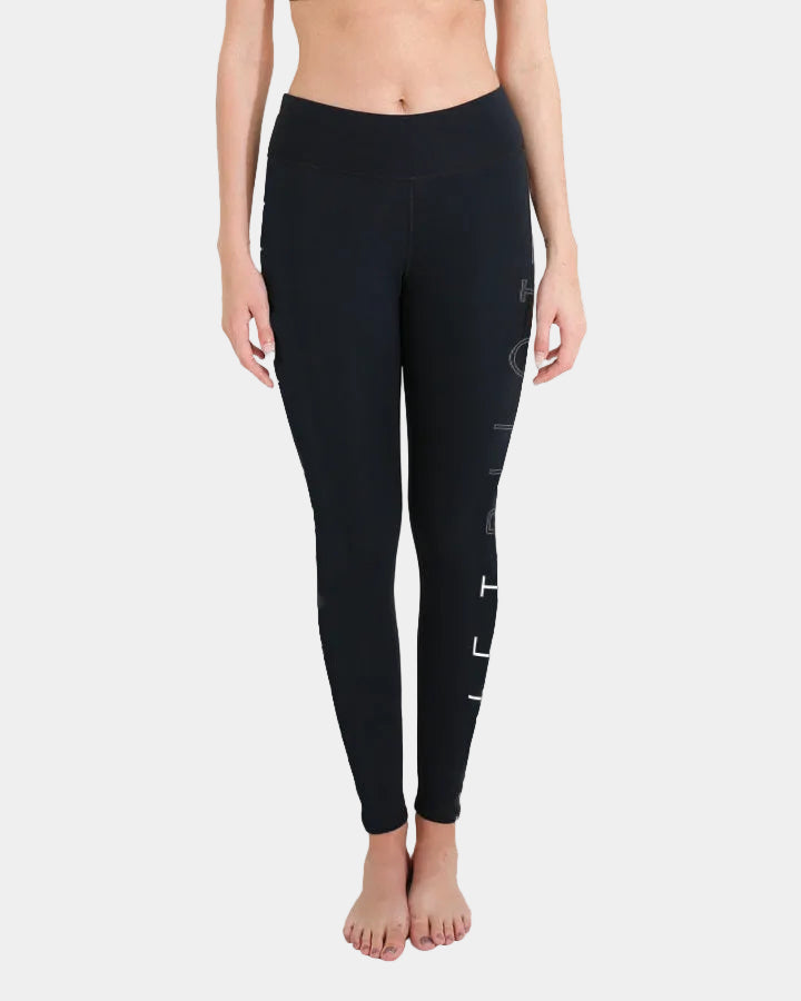 Jetpilot X1 Ladies Neoprene Leggings - 1.5mm - Black — view 01 (3)