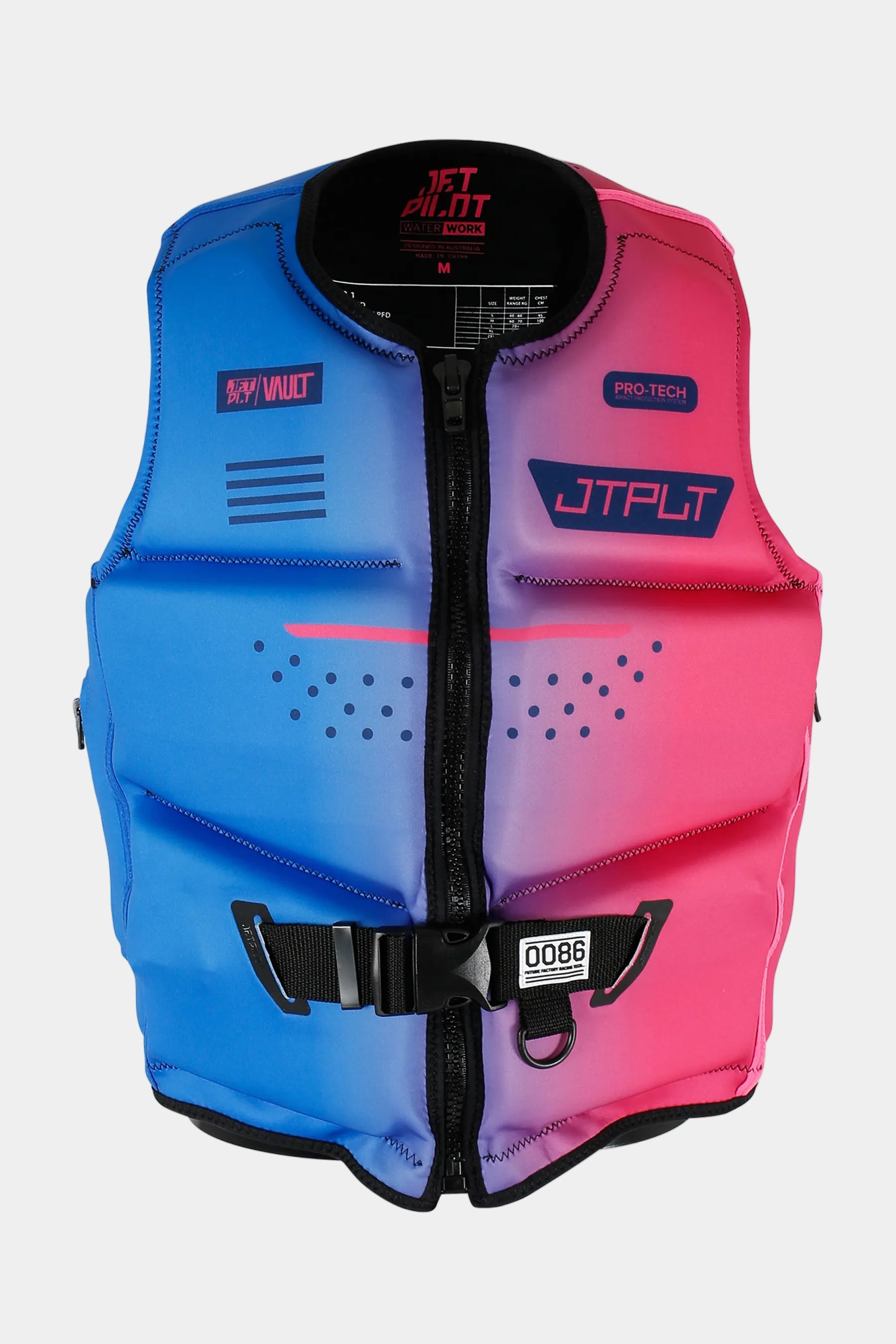 Jetpilot Vault Pro-Tech Life Jacket - Blue