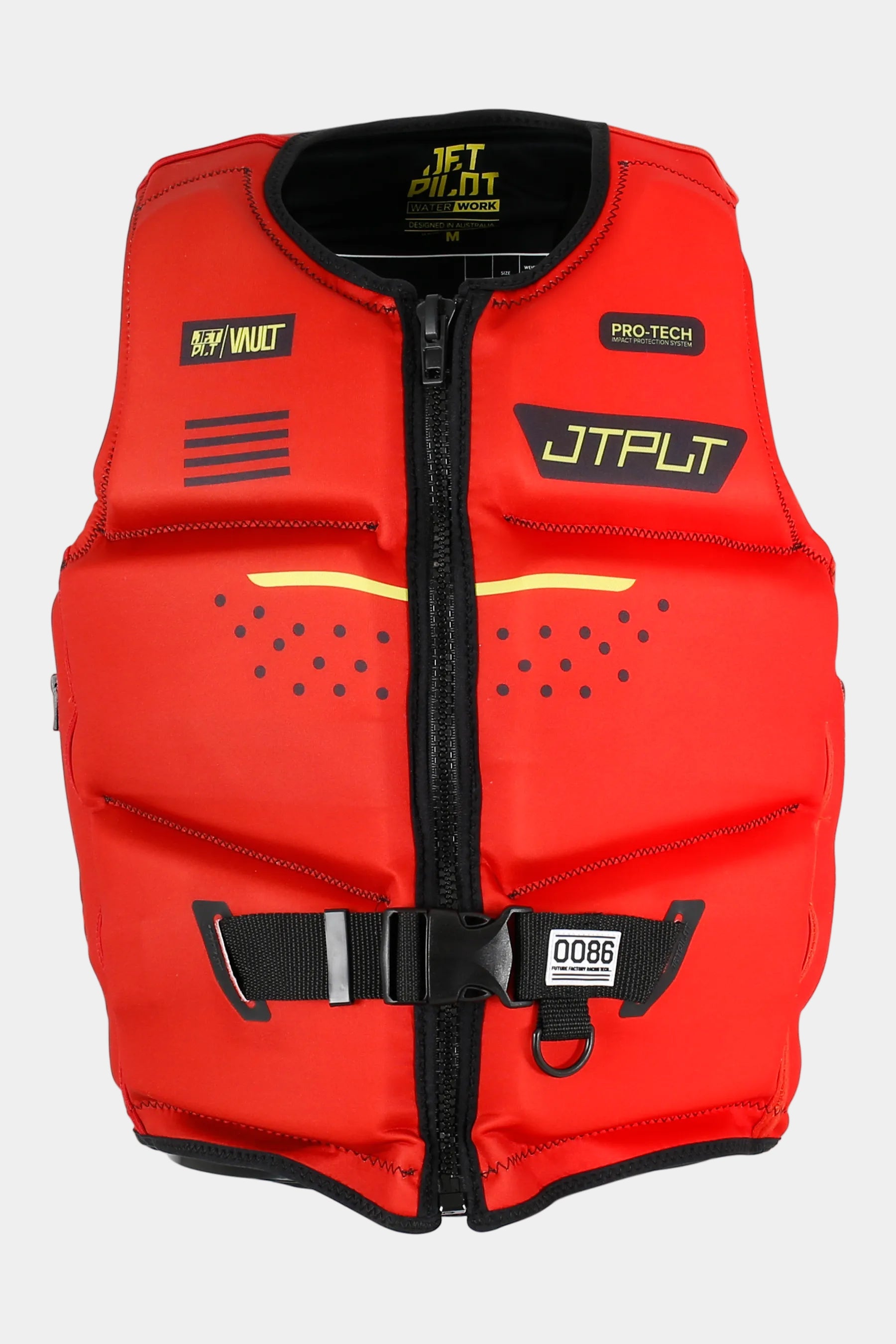 Jetpilot Vault Pro-Tech Life Jacket - Red
