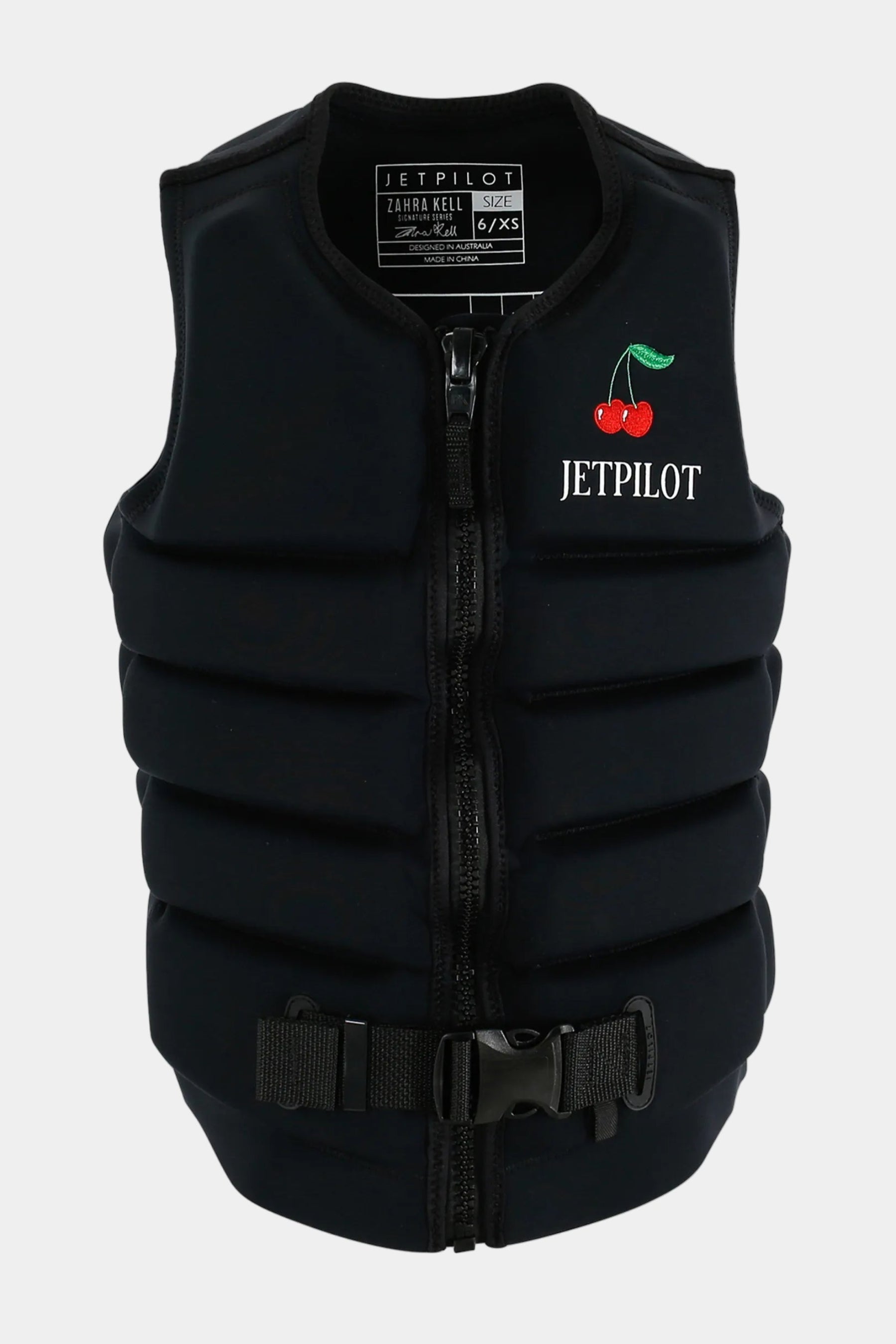 Jetpilot X1 Ladies Life Jacket - Zahra Kell Signature Series - Black