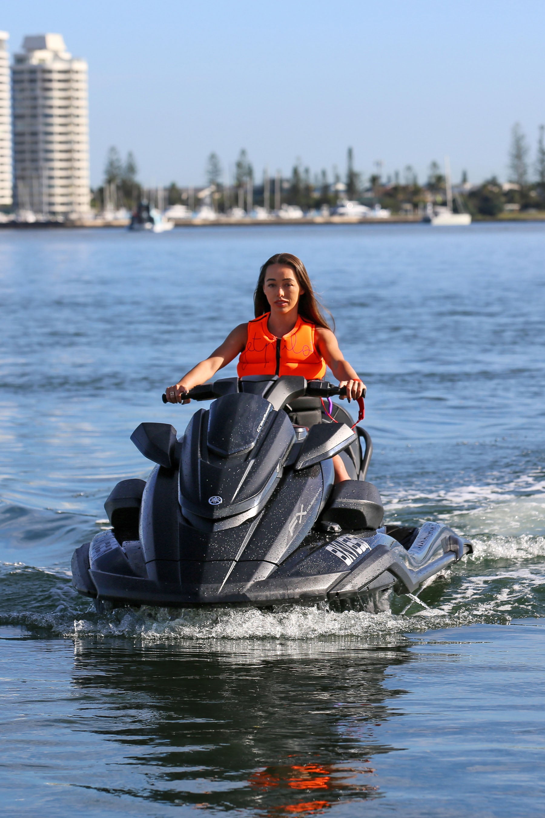 Jetpilot Eden Ladies PWC Life Jacket - Orange L50 - photo 5 — image 2