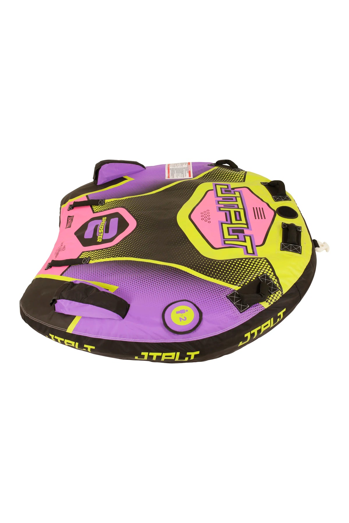 Jetpilot Speedster 2 Person Ski Tube - Yellow/Purple