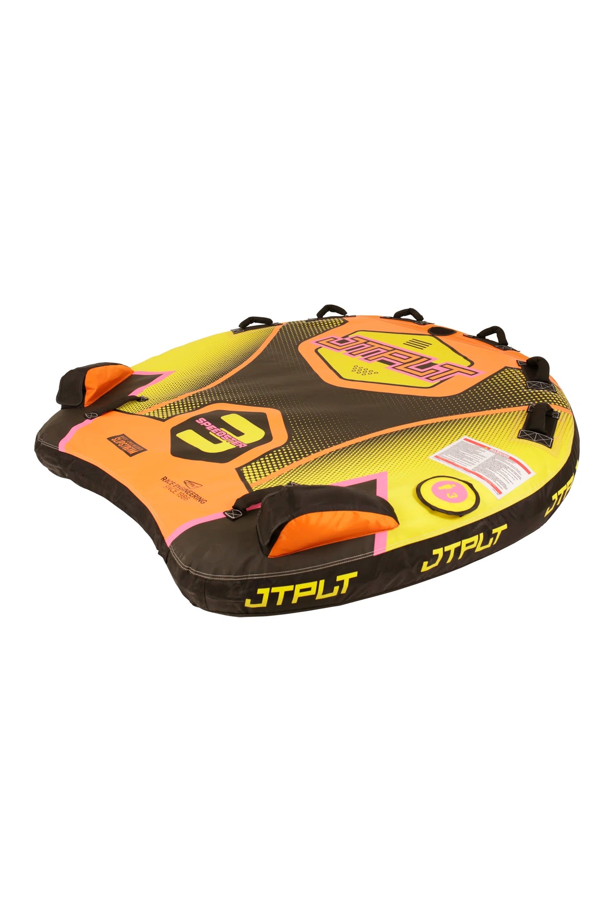 Jetpilot Speedster 3 Person Ski Tube - Orange/Yellow