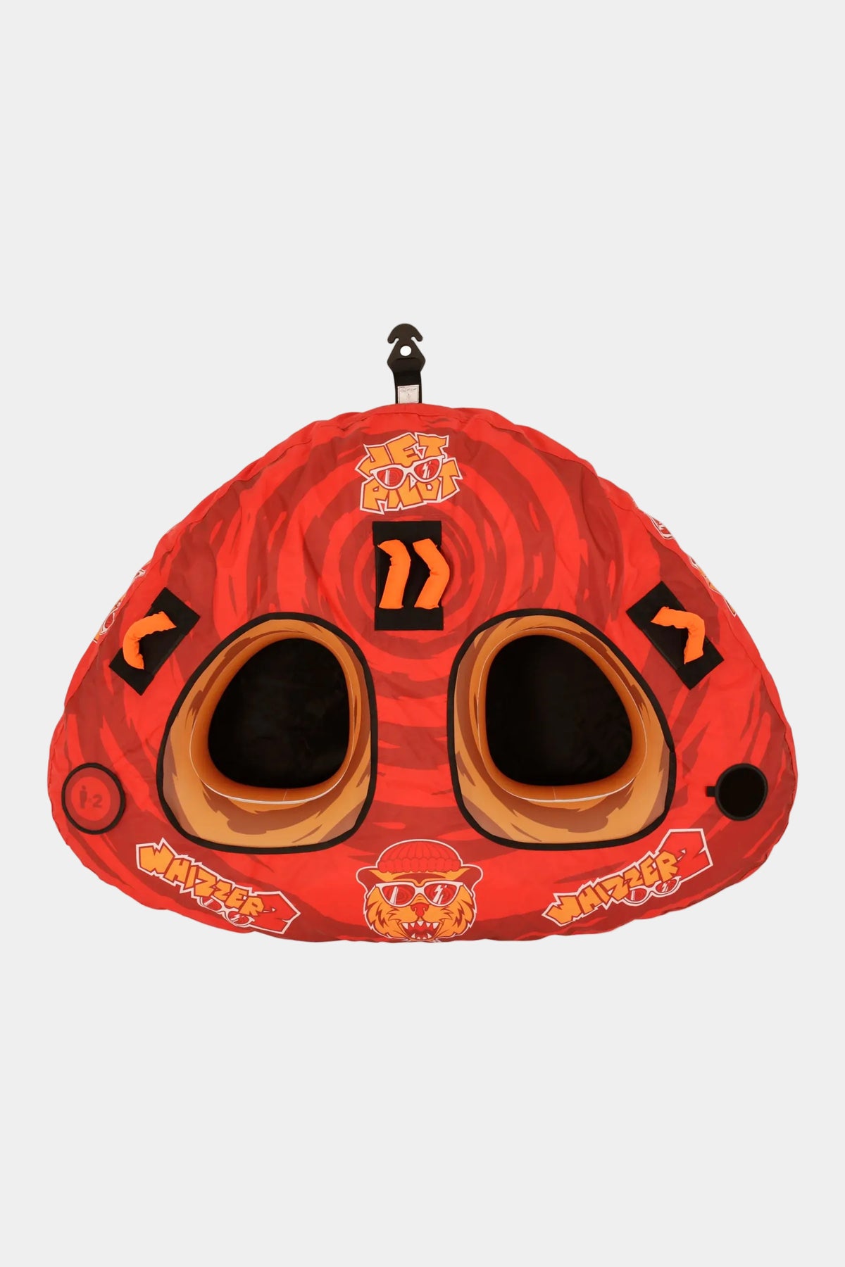 Jetpilot Whizzer 2 Person Ski Tube - Red/Orange