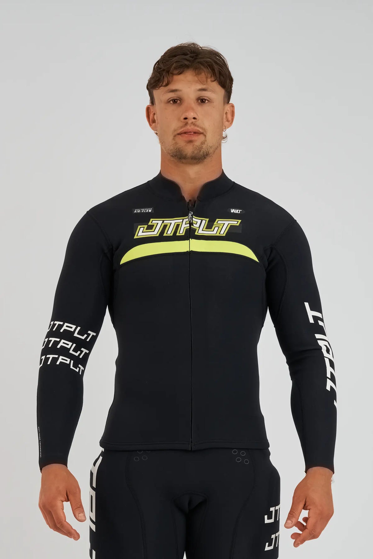 Jetpilot Vault Mens Race Wetsuit Jacket - Black