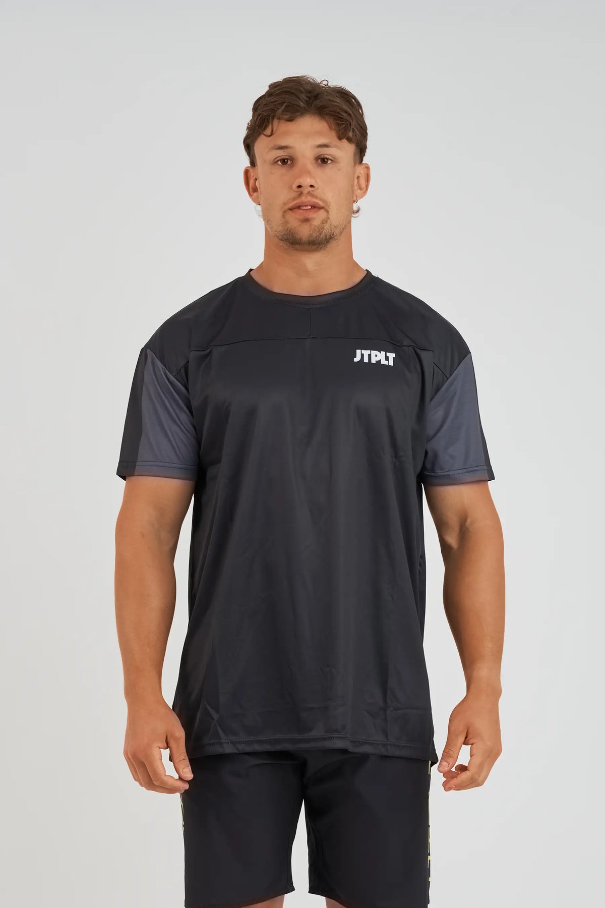 Jetpilot Venture Mens Short Sleeve Hydro Tee - Black