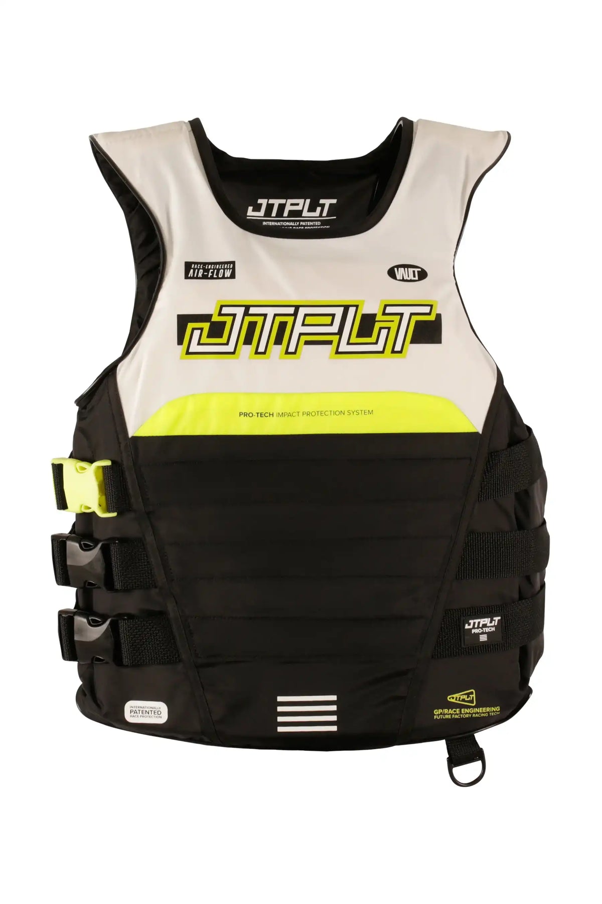 Jetpilot Vault Protech Side Entry ISO 50N Race Life Jacket - White/Black