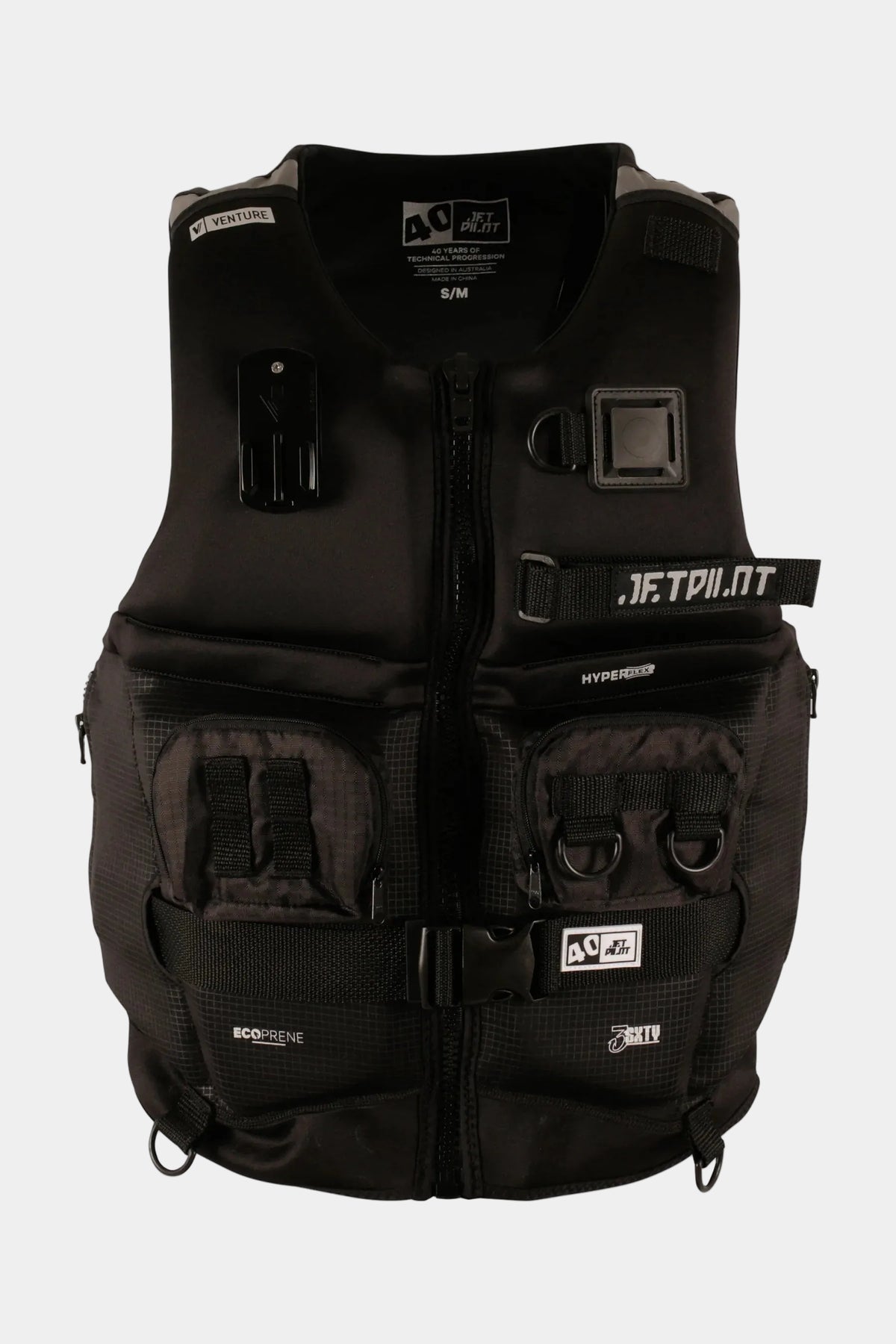 Jetpilot 360 Venture Jet Ski Life Jacket - Black