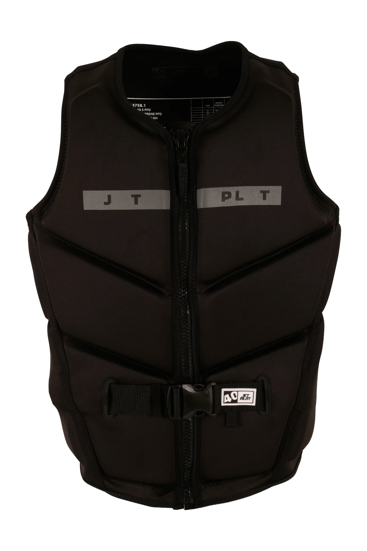 JTPLT x Heatley Nighthawk Life Jacket - Black
