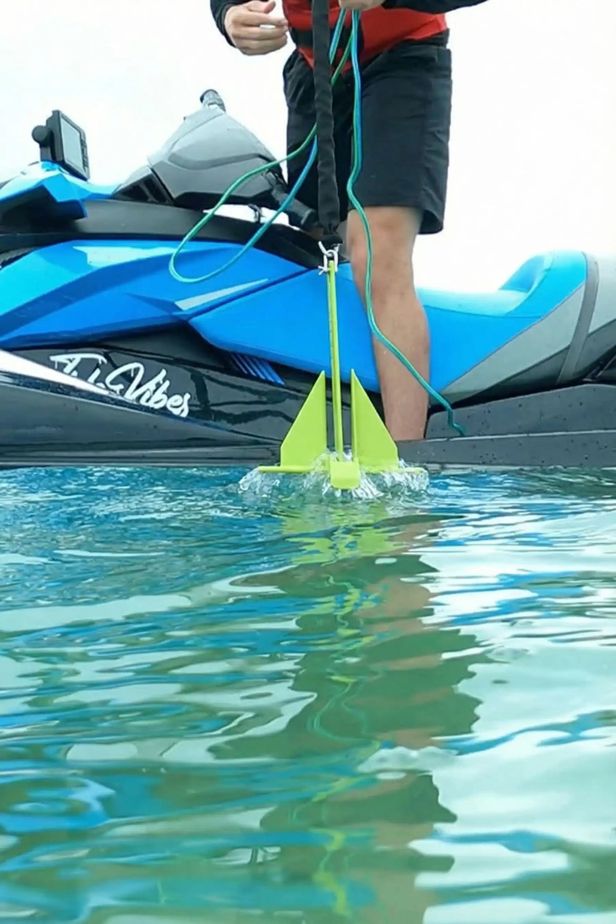 Jetpilot Offshore Jet Ski Anchor - Green
