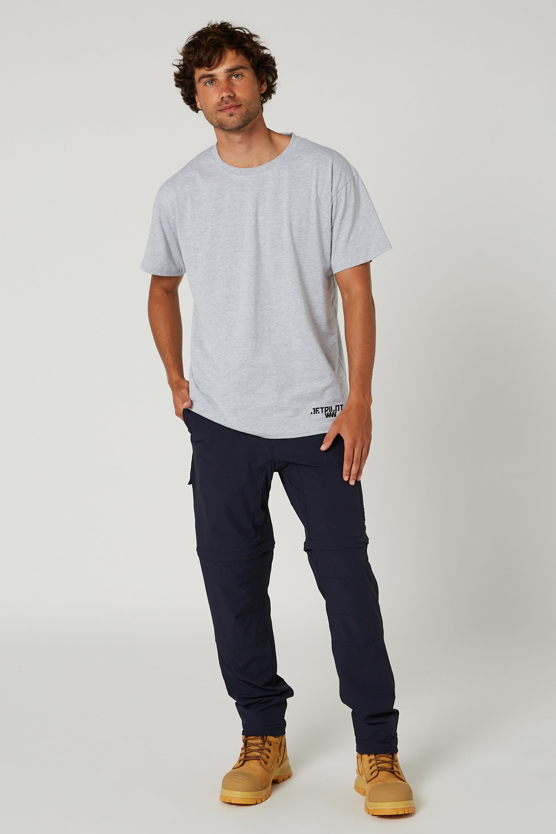 Jet-Lite 2In1 Zip Off Utility Pant - Navy