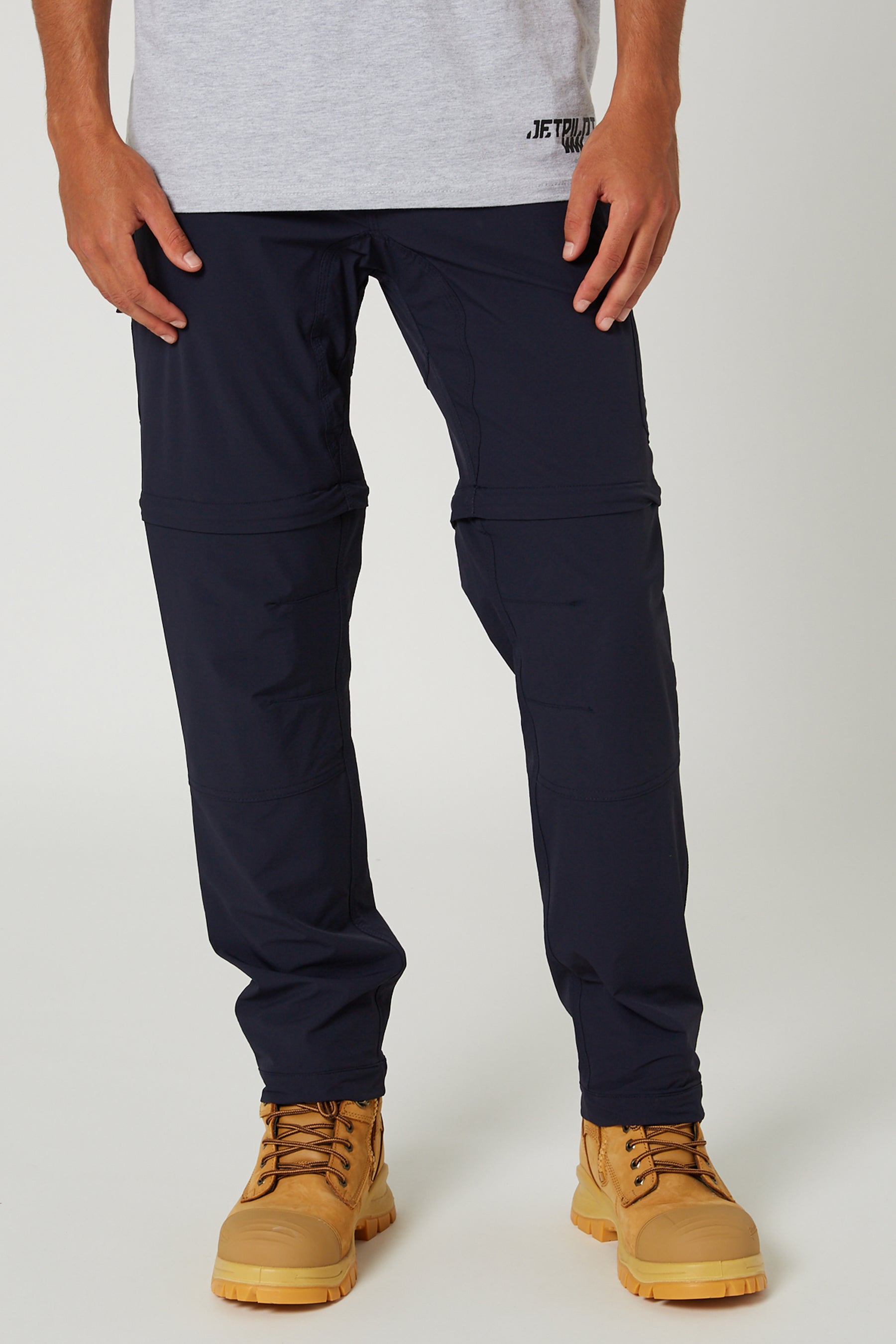 Jet-Lite 2In1 Zip Off Utility Pant - Navy