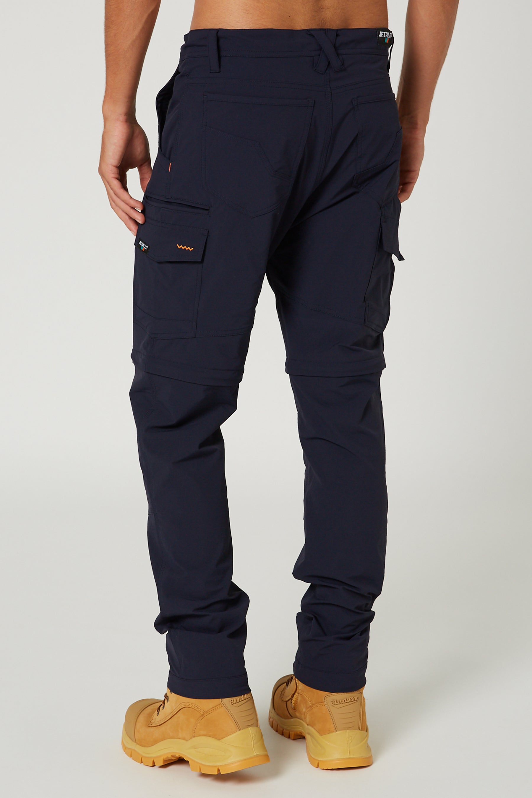 Jet-Lite 2In1 Zip Off Utility Pant - Navy