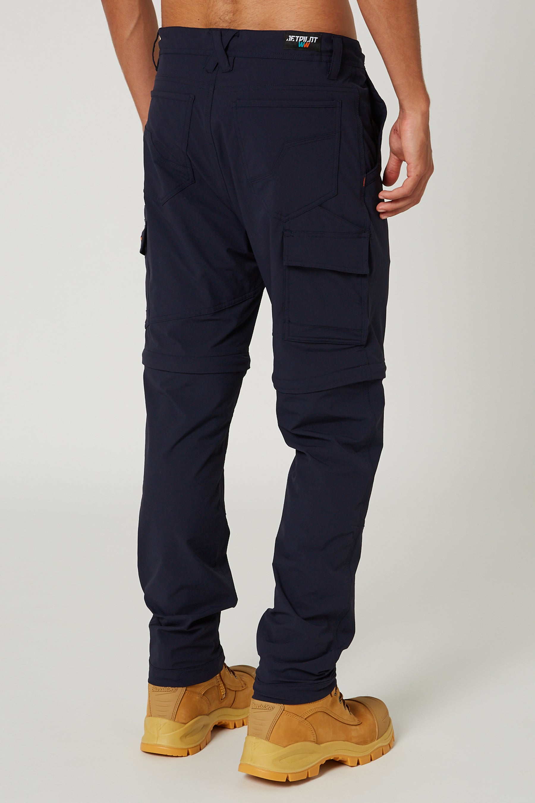 Jet-Lite 2In1 Zip Off Utility Pant - Navy