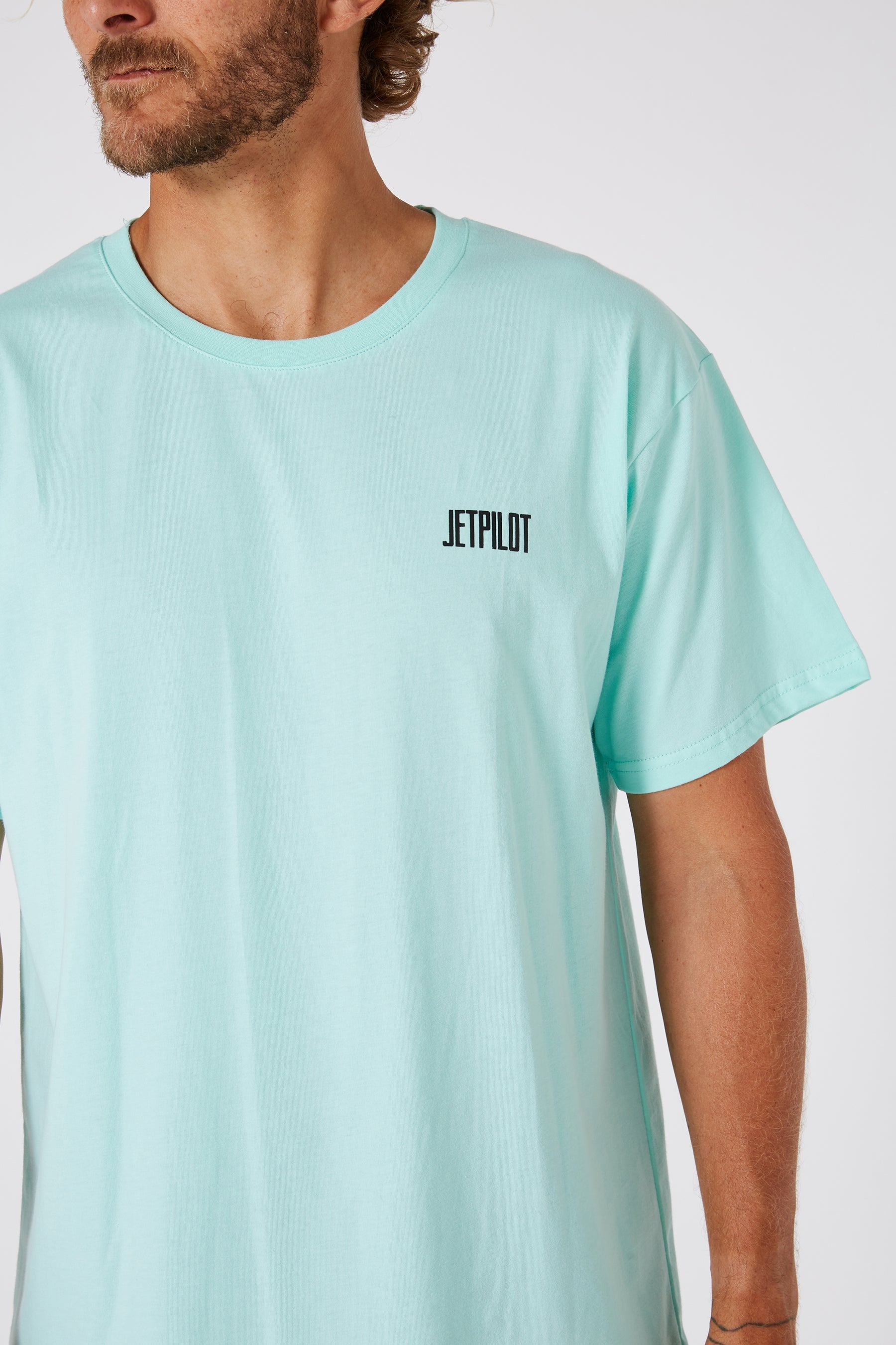 Jetpilot Flipped Unisex S/S Tee - Teal