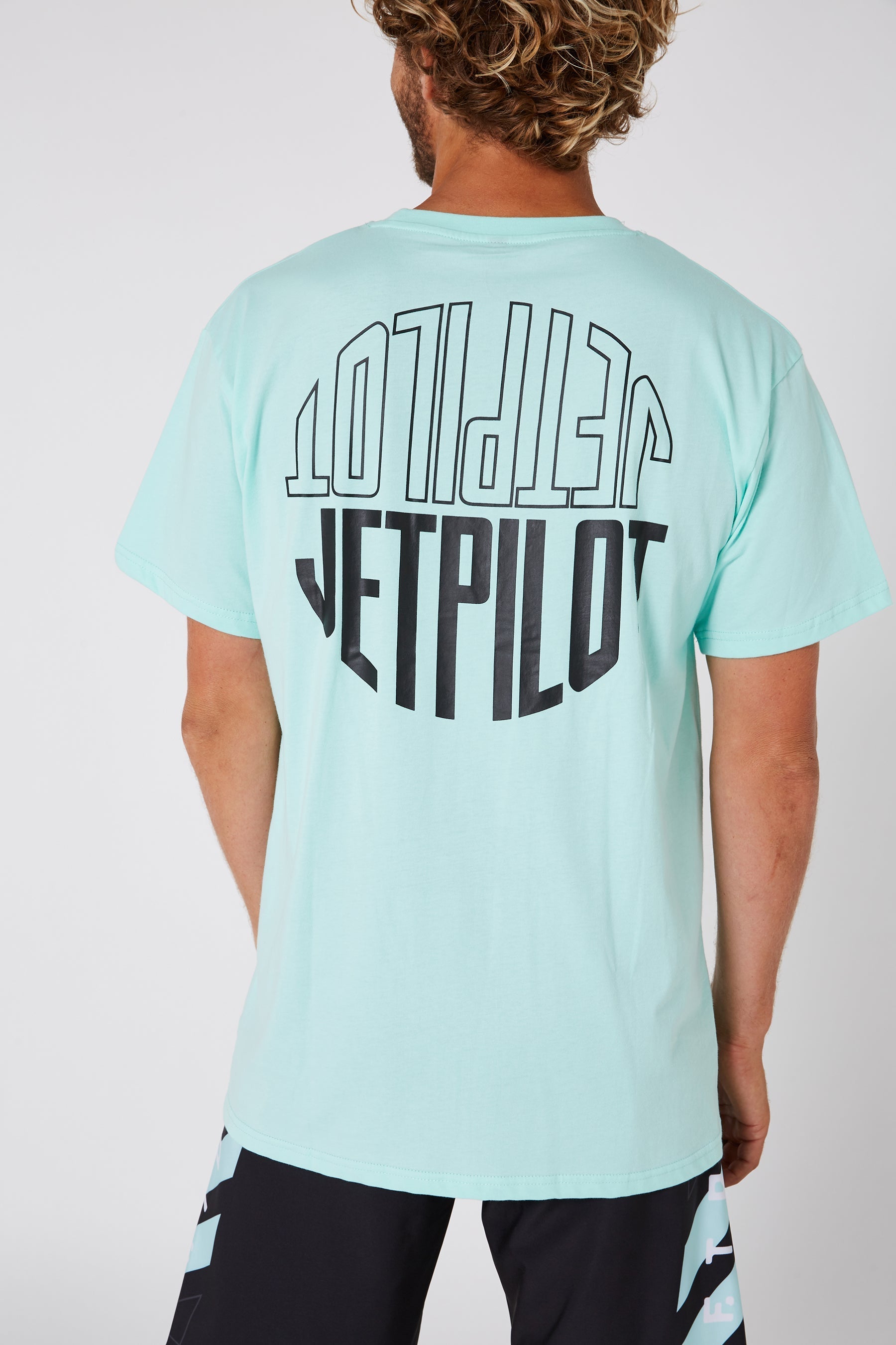 Jetpilot Flipped Unisex S/S Tee - Teal