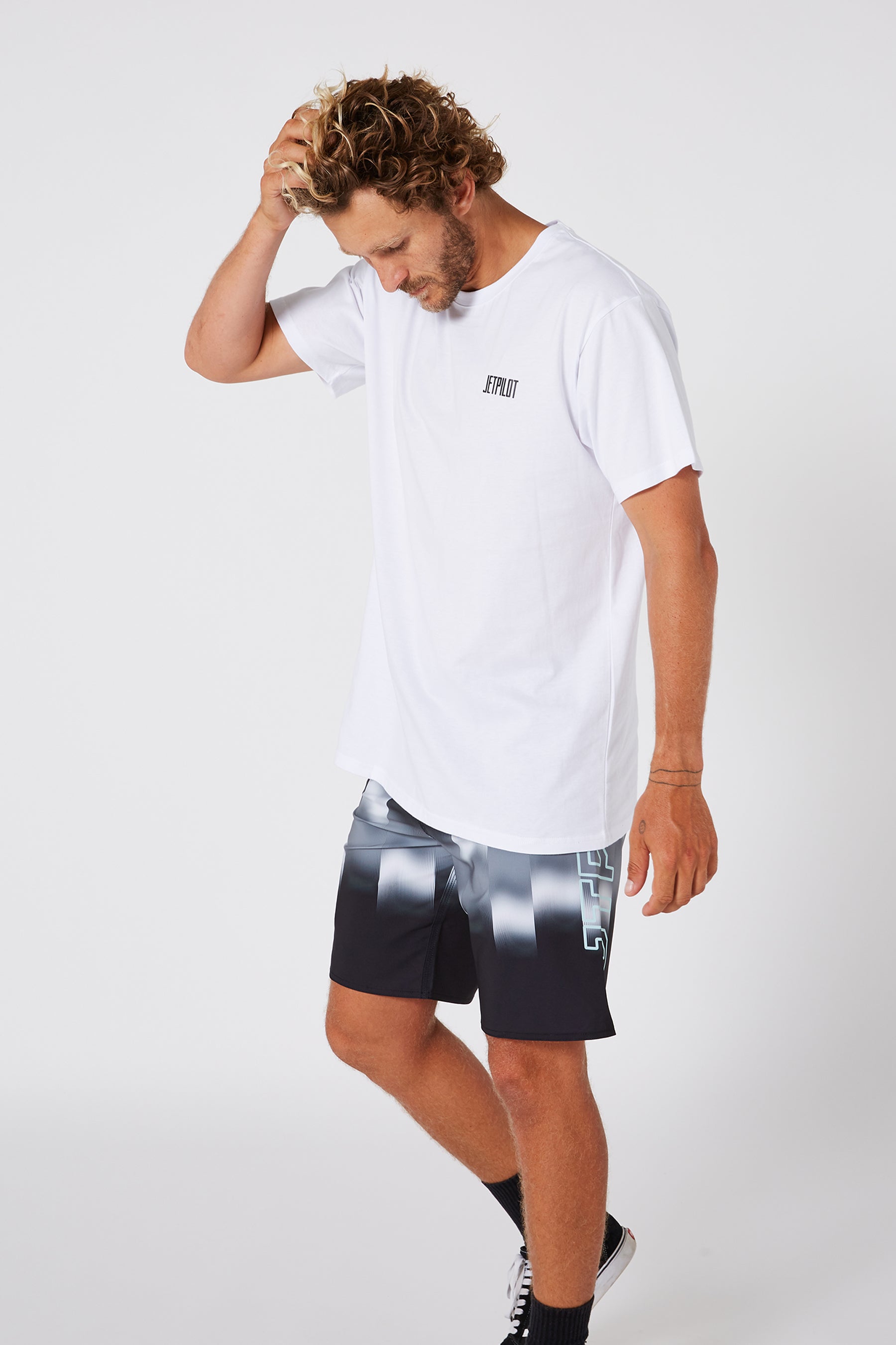 Jetpilot Flipped Unisex S/S Tee - White