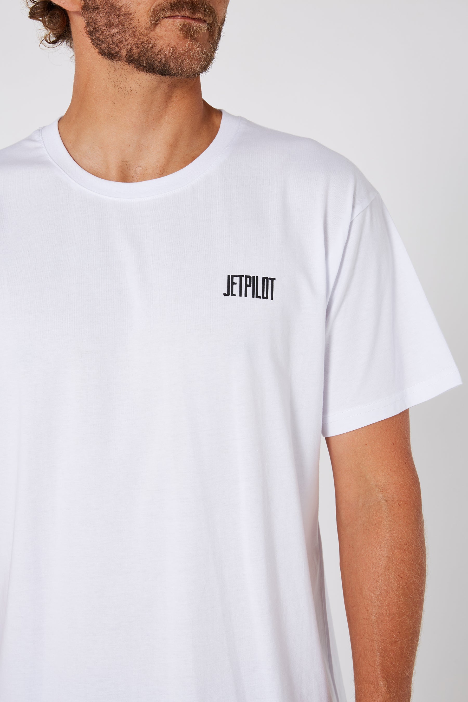 Jetpilot Flipped Unisex S/S Tee - White