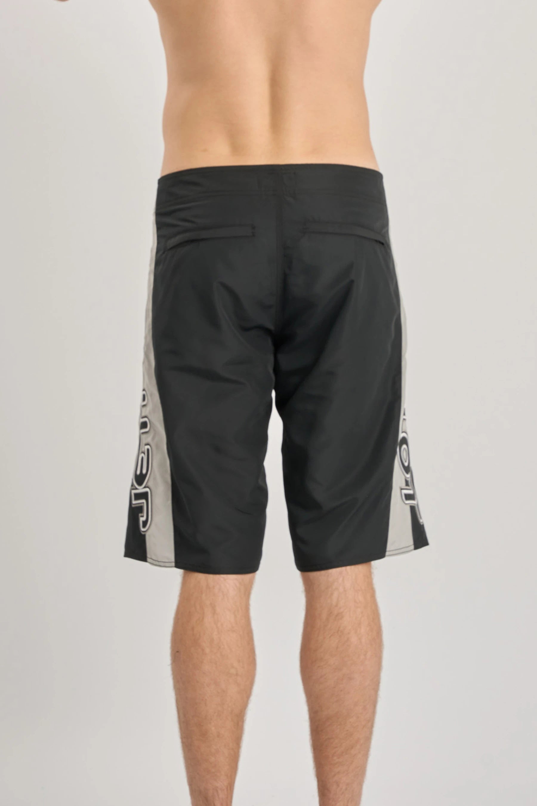 Jetpilot Moto Boardshort - Black/White 4