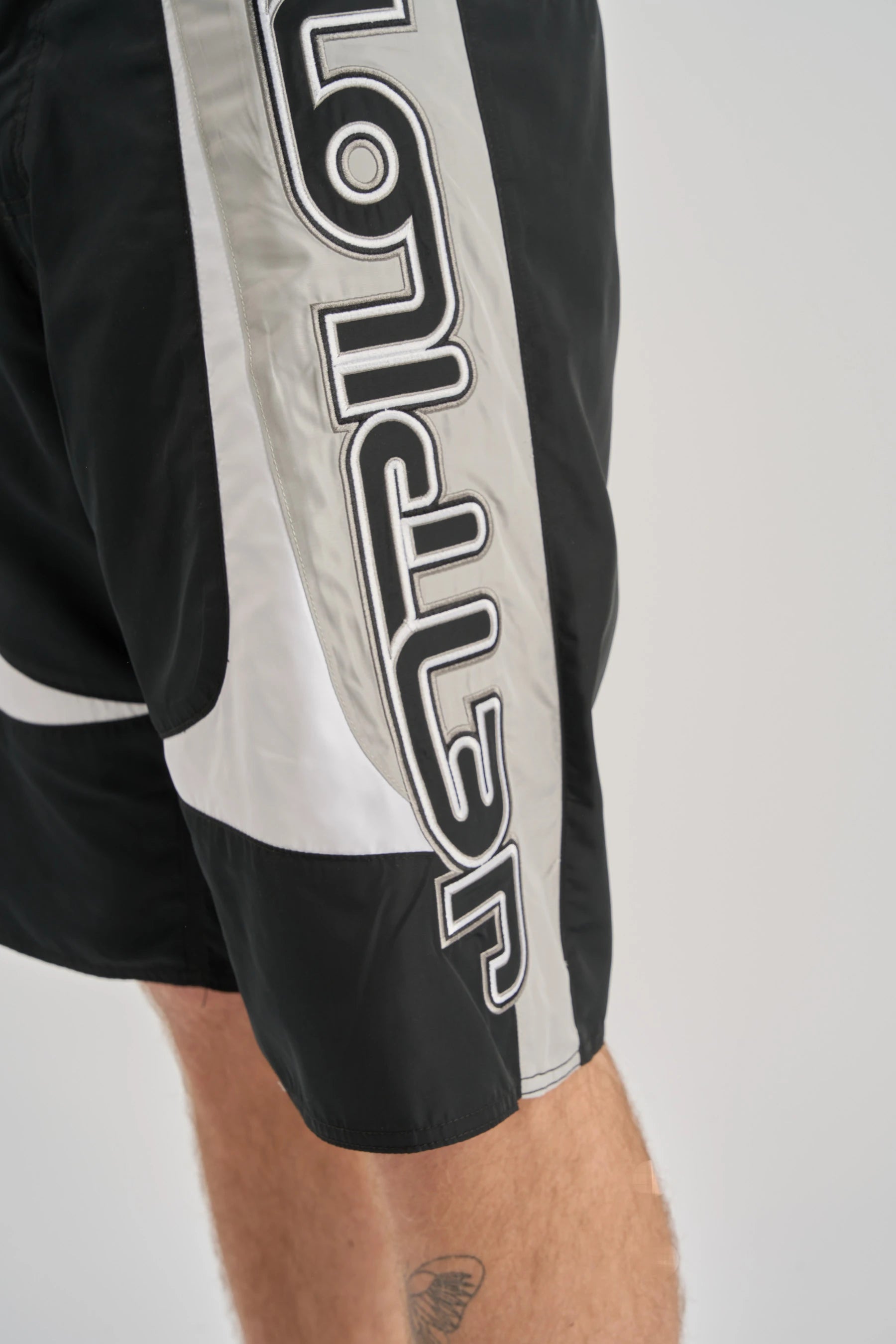 Jetpilot Moto Boardshort - Black/White 6