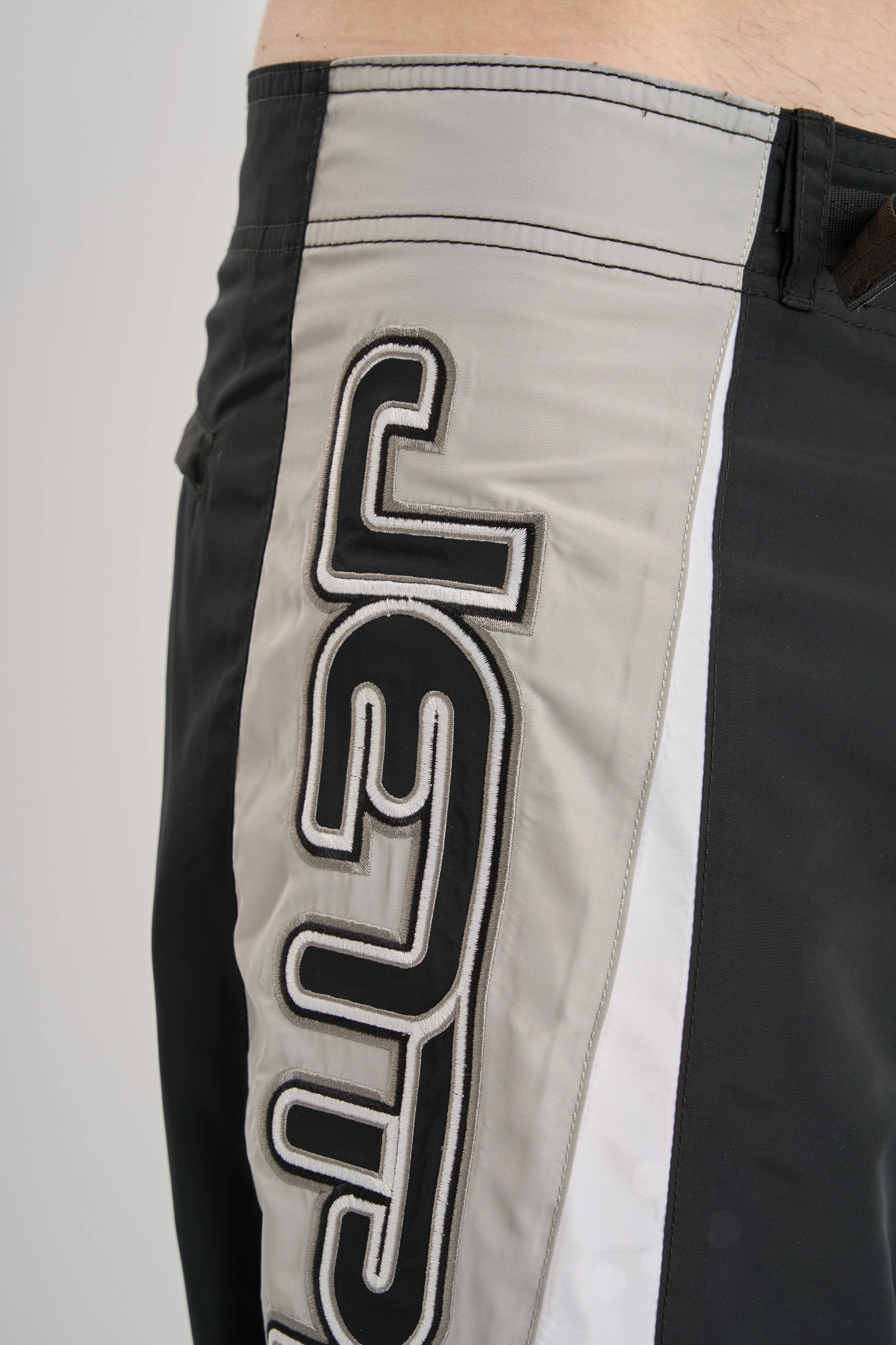 Jetpilot Moto Boardshort - Black/White 8