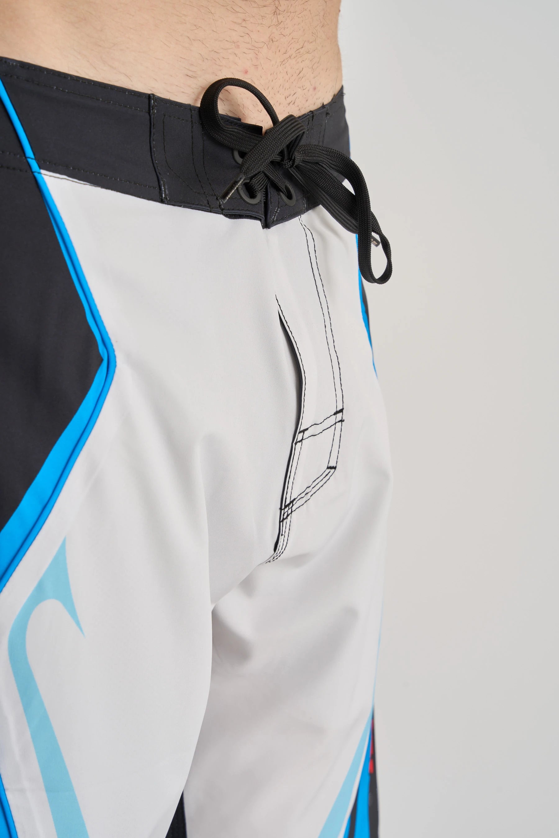 Jetpilot Pulse Streamliner Boardshort - Black/Blue 7