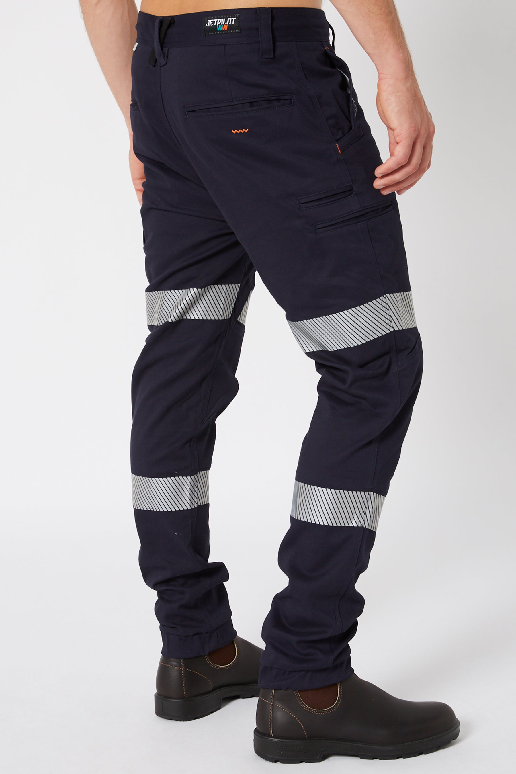 Fueled Taped Cuff Pant - Navy - photo 4 — view 05 (3)
