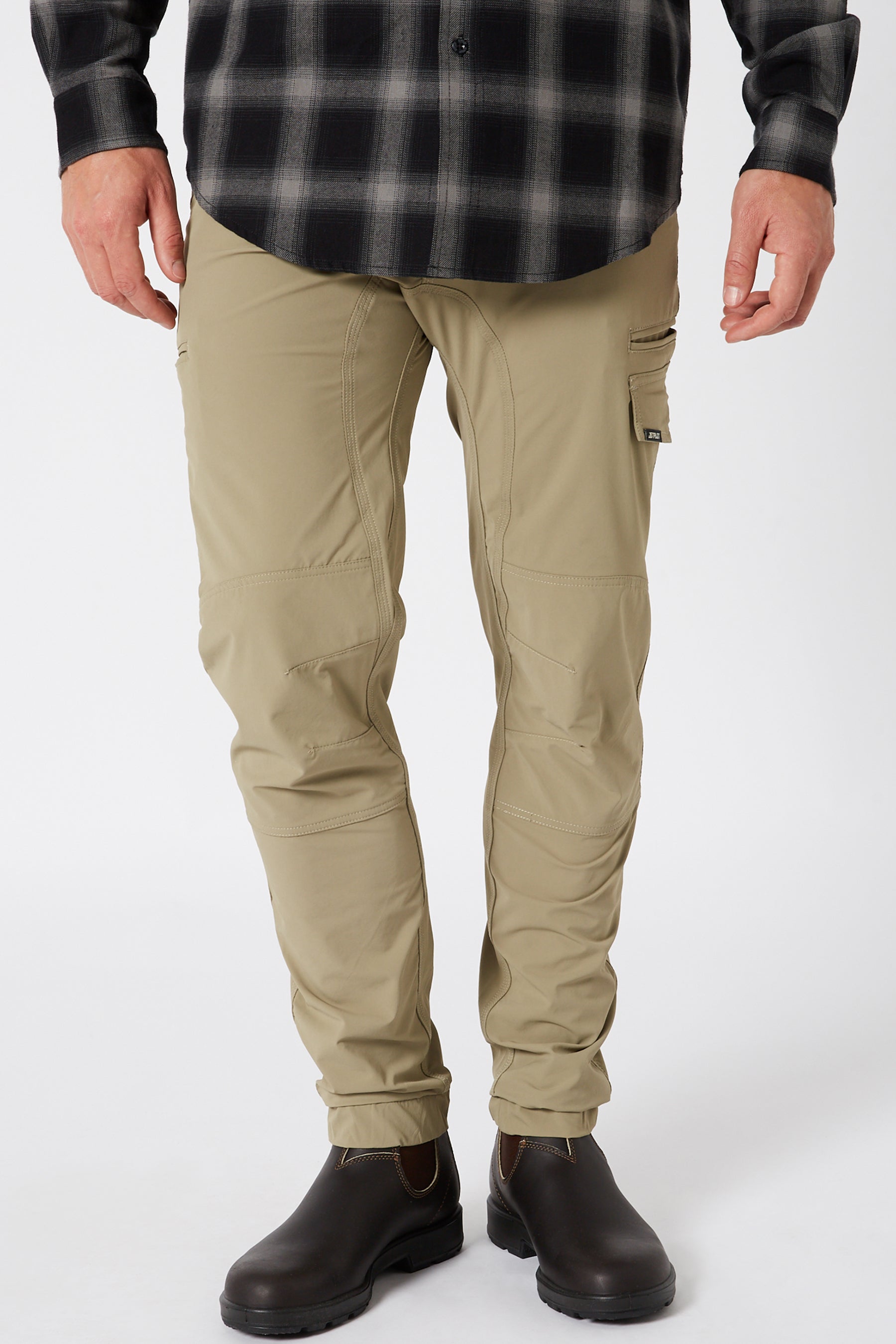JP Jet-Lite Cuffed Utility Pant - Khaki