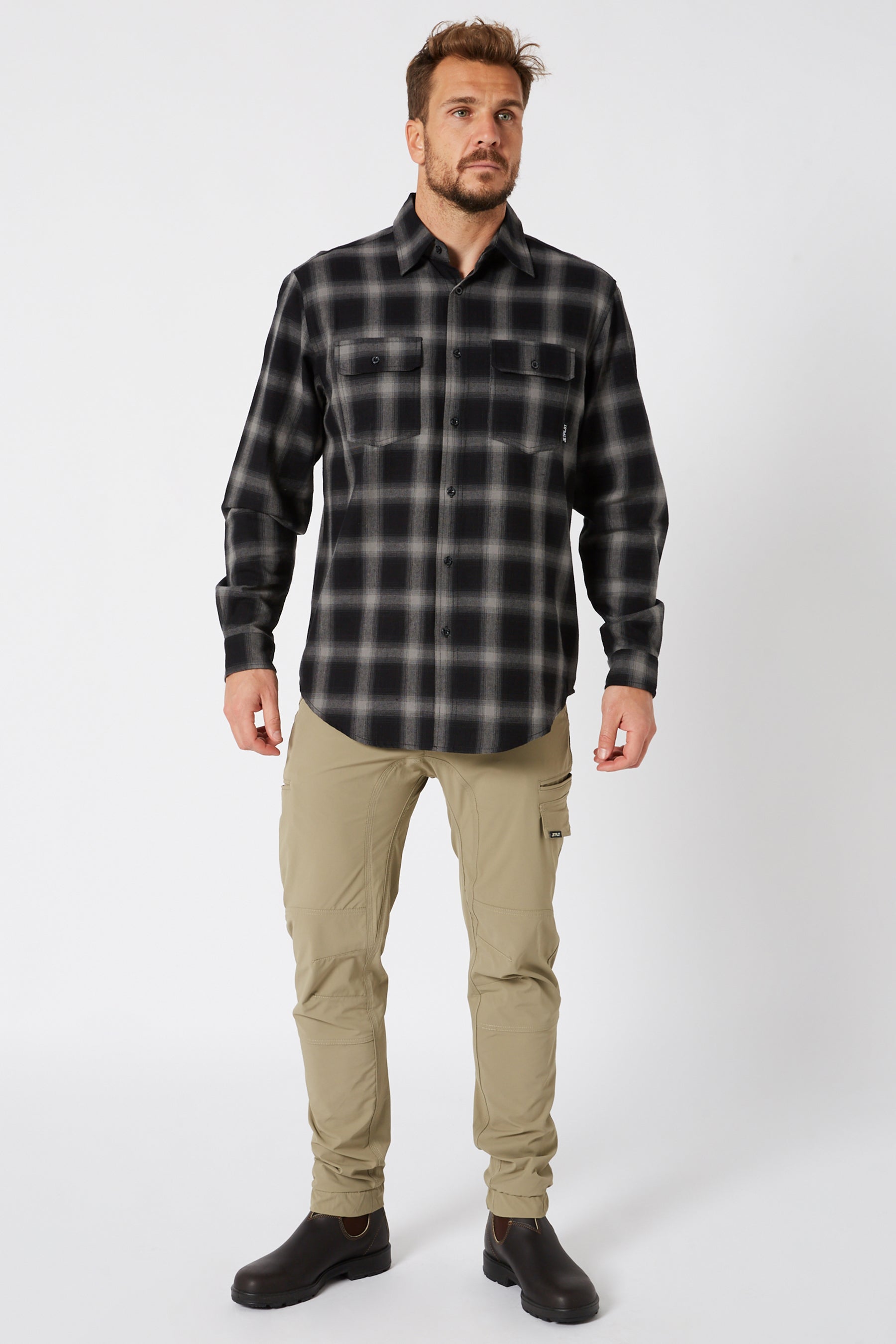 JP Jet-Lite Cuffed Utility Pant - Khaki