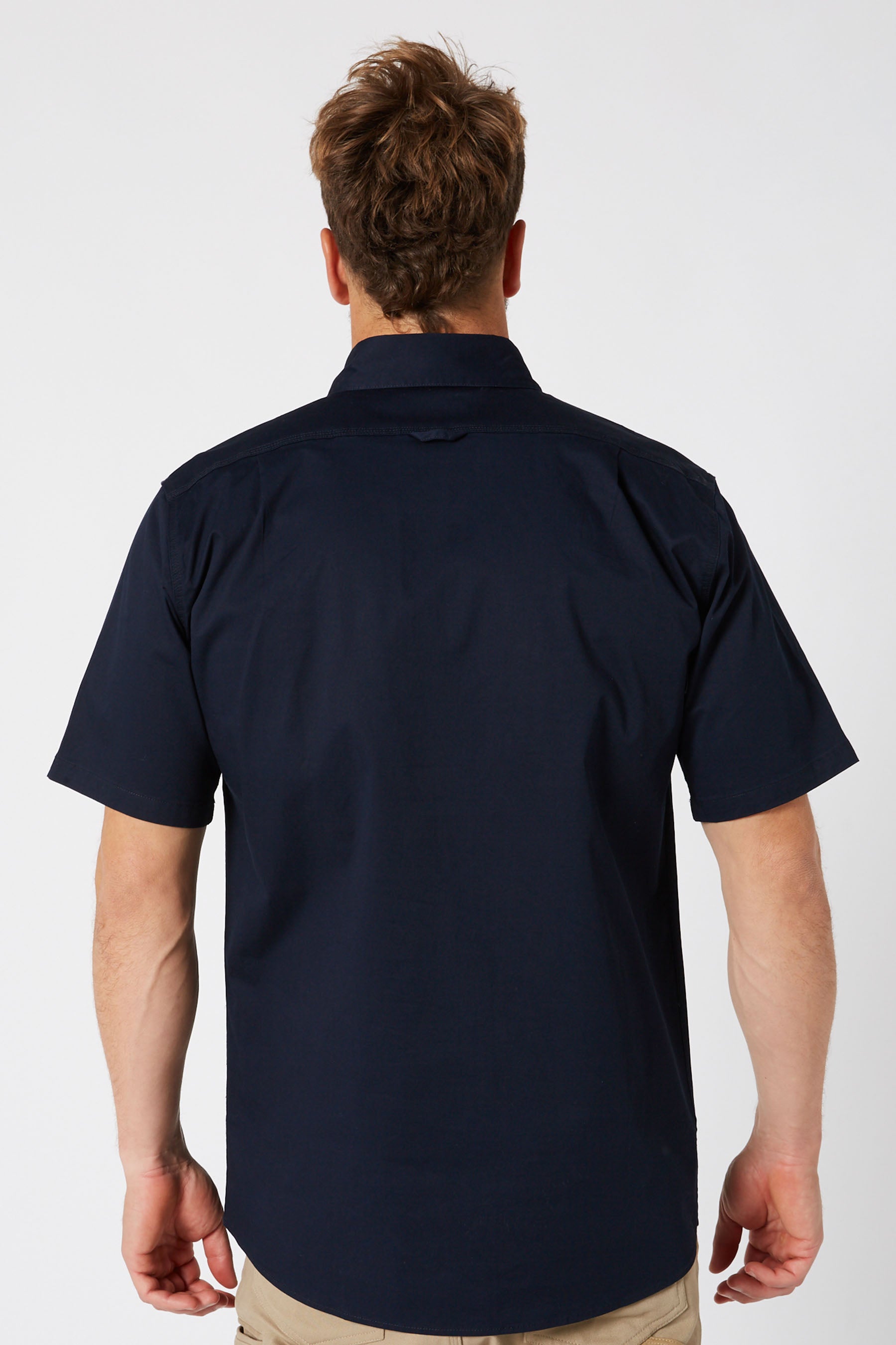 JP Fueled Mens Short Sleeve Shirt - Navy