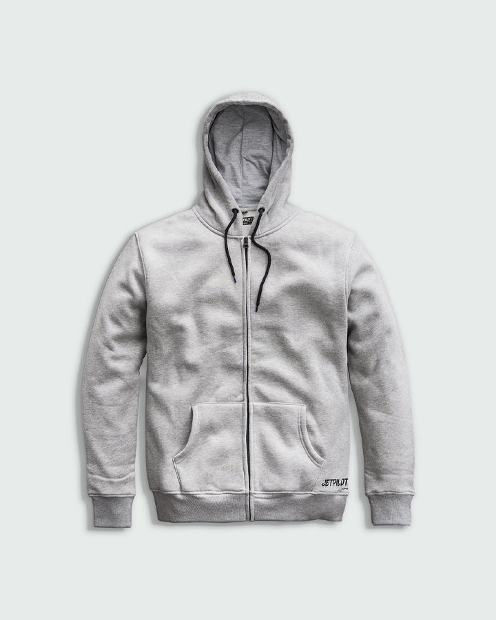 JP Fueled 2 Mens Zip Up Hoodie - Heather