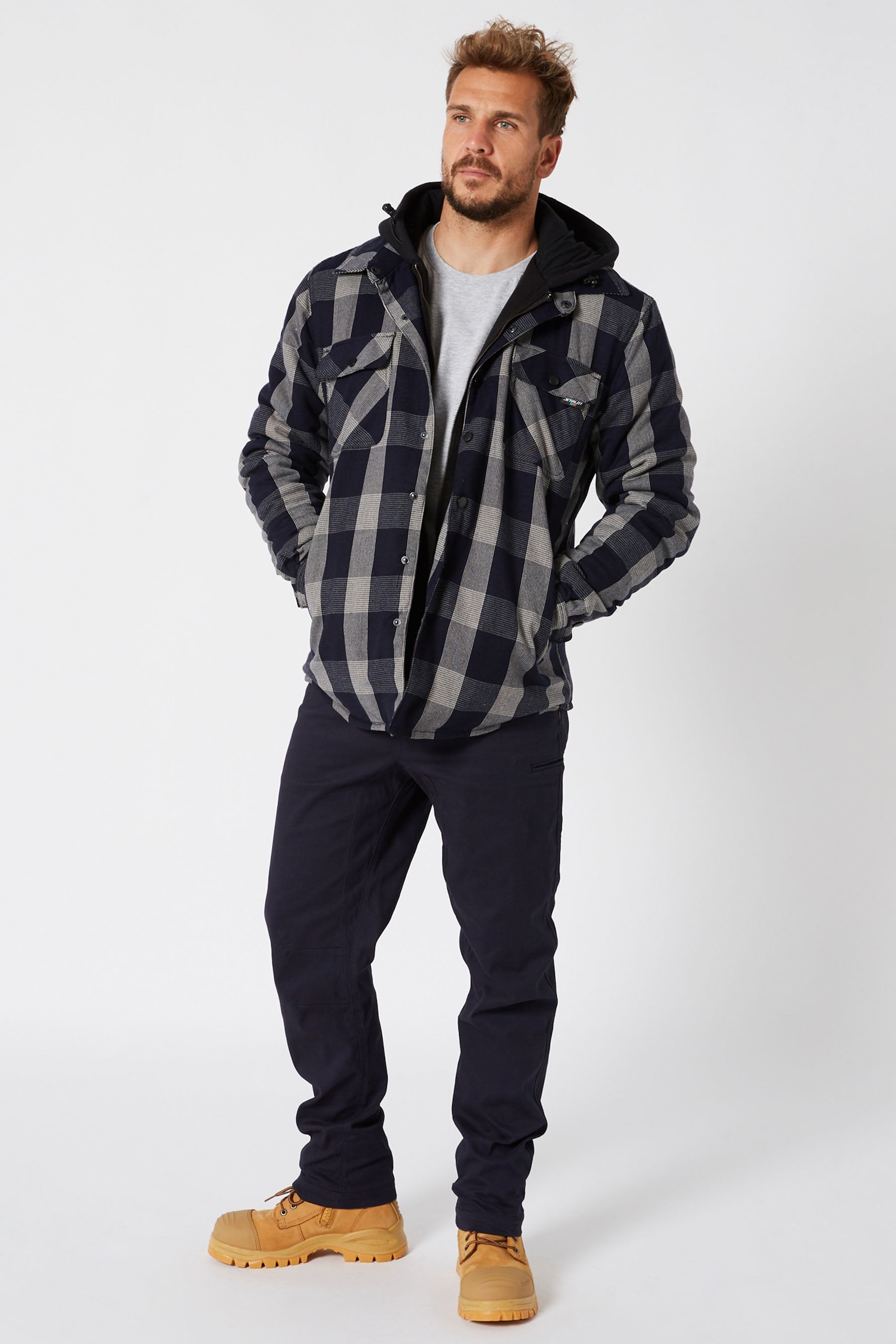 Fueled 5 Day Chino Mens Pant - Navy - photo 2 — view 07 (3)