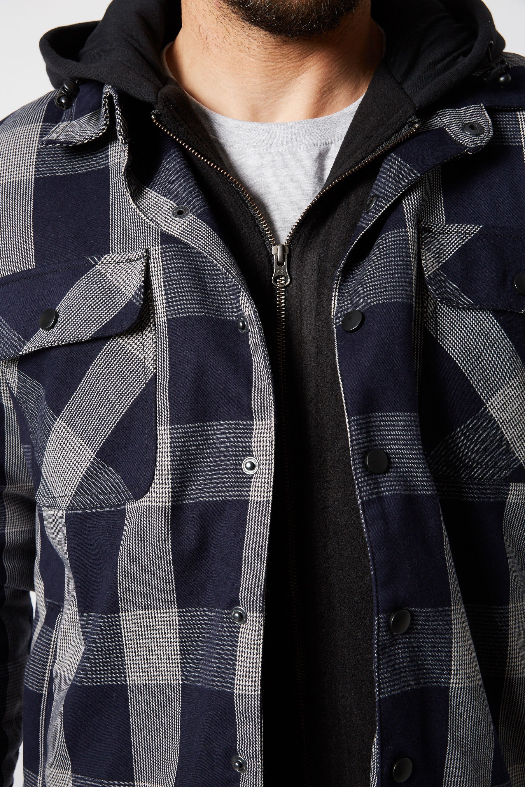 Jetpilot Quilted Mens Flannel Jacket 24