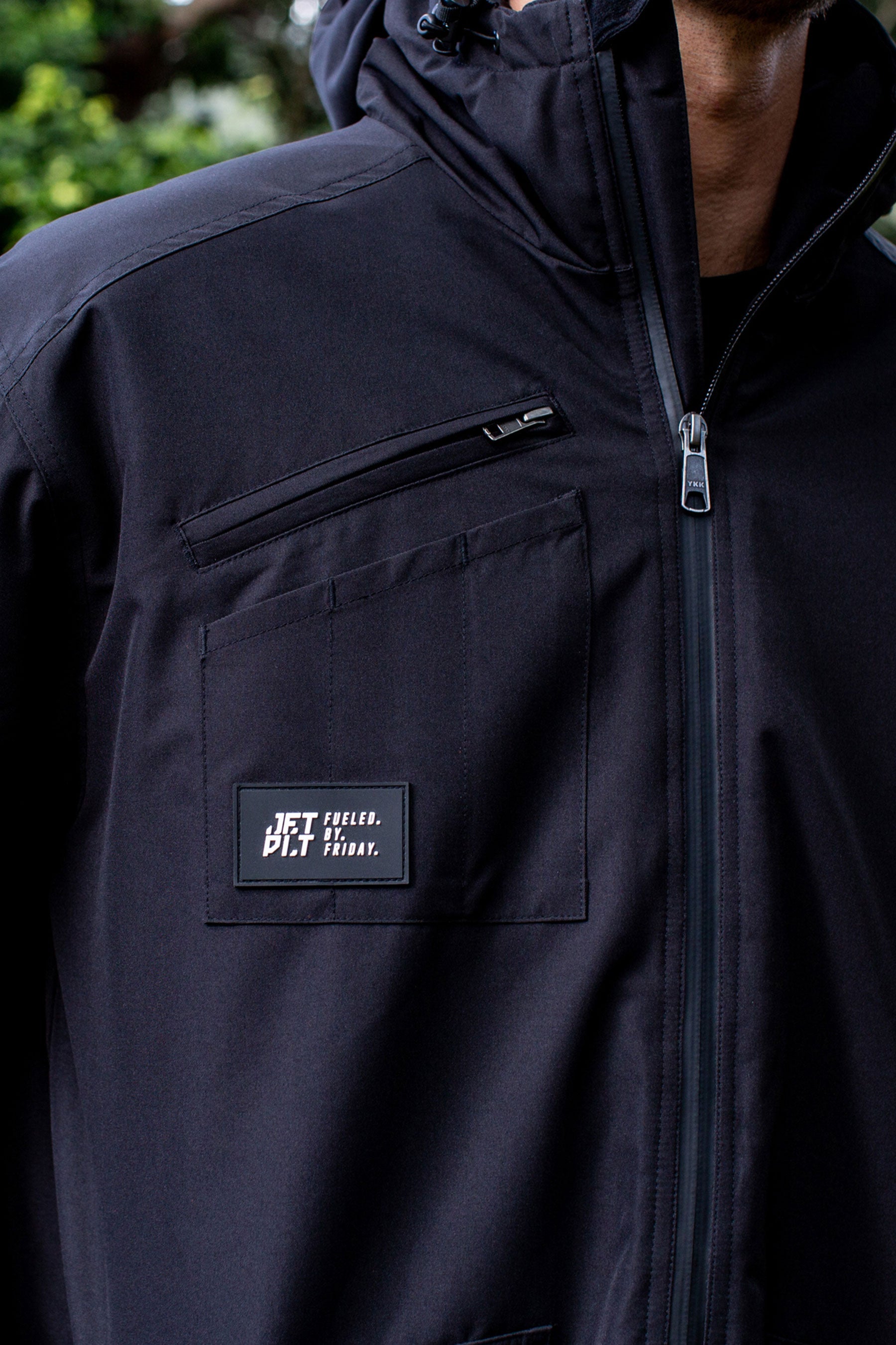 Jetpilot Onsite Pro Jacket Black Details