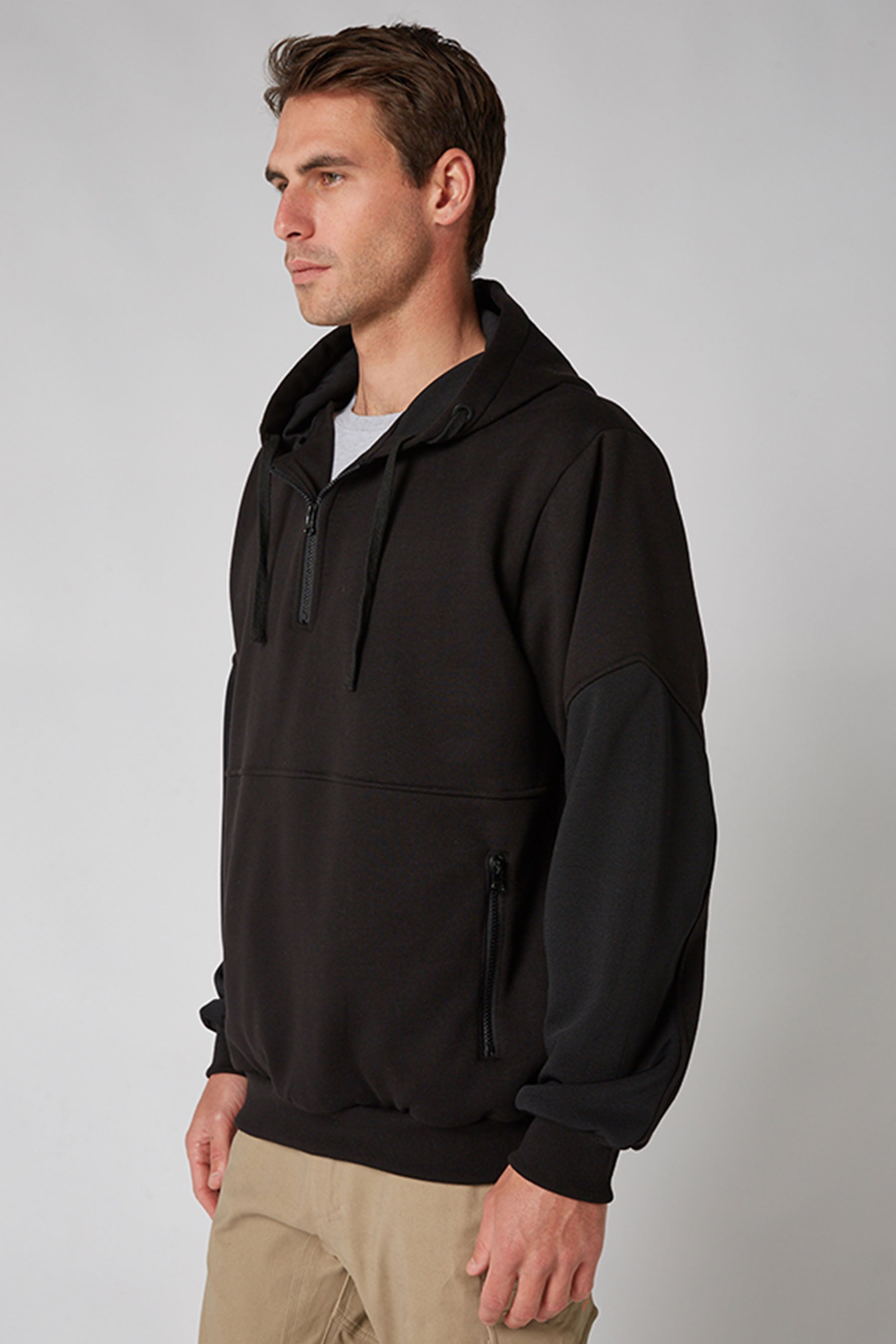 JP Leveled Mens 2.0 Pullover Hoodie - Black