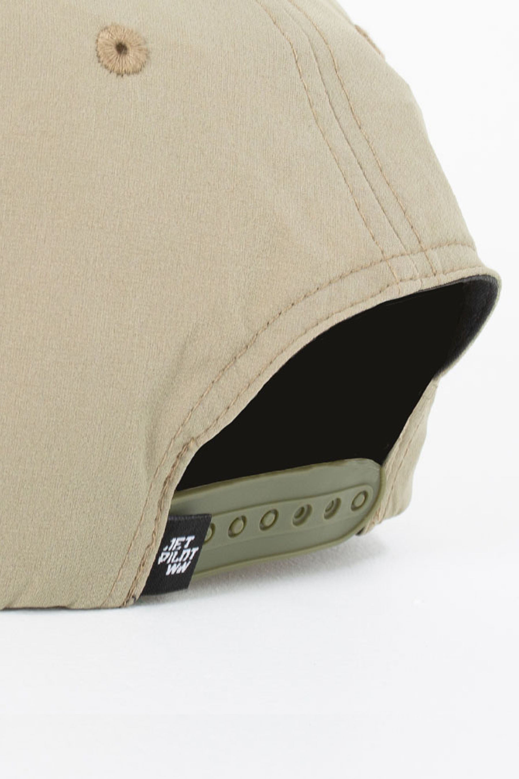 Jetpilot Jet-Lite Mens Workwear Cap - Khaki - photo 3 — view 03 (3)