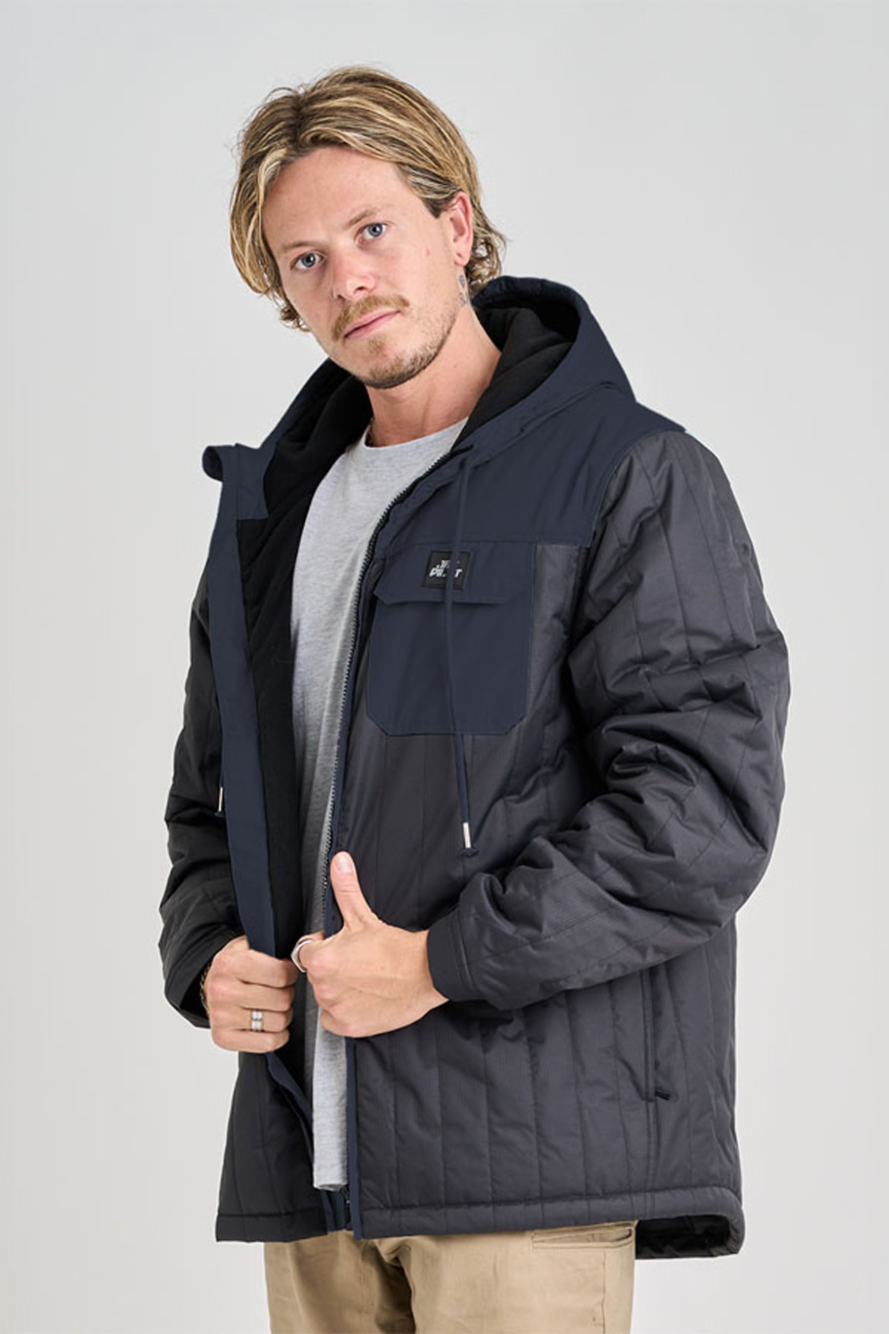 Jetpilot Fusion Ripstop Jacket - Charcoal 2 — image 2
