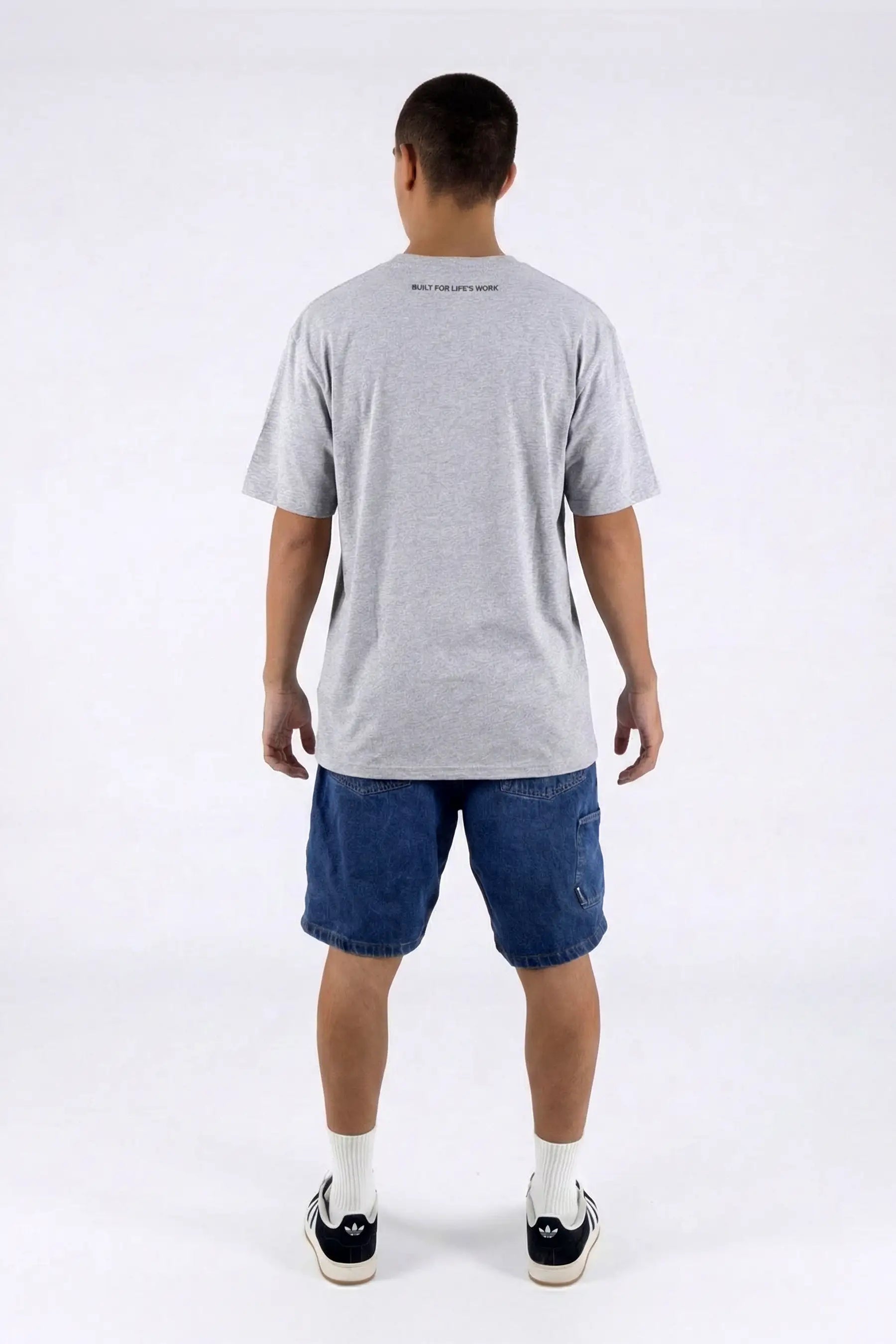 Jetpilot Corp Unisex Tee - Grey