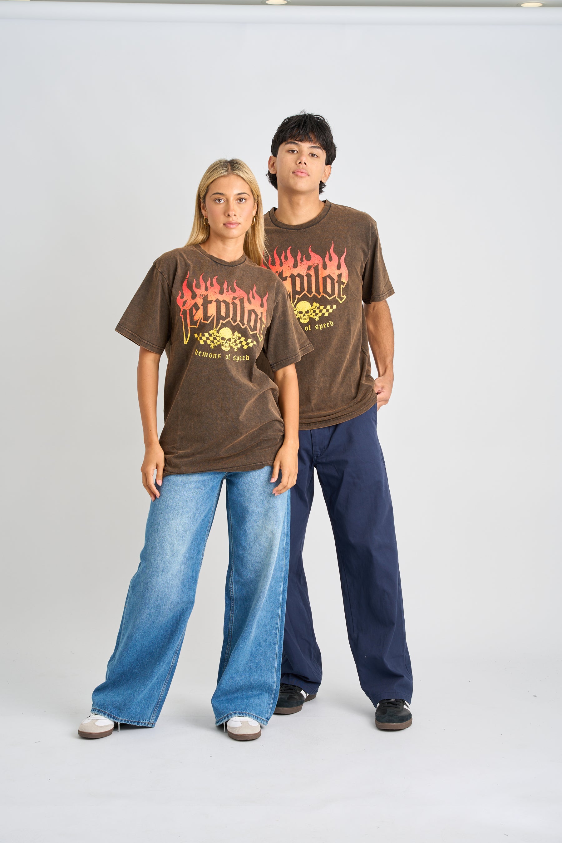 Jetpilot Live Fast Tee - Washed Black 8 — view 25 (3)