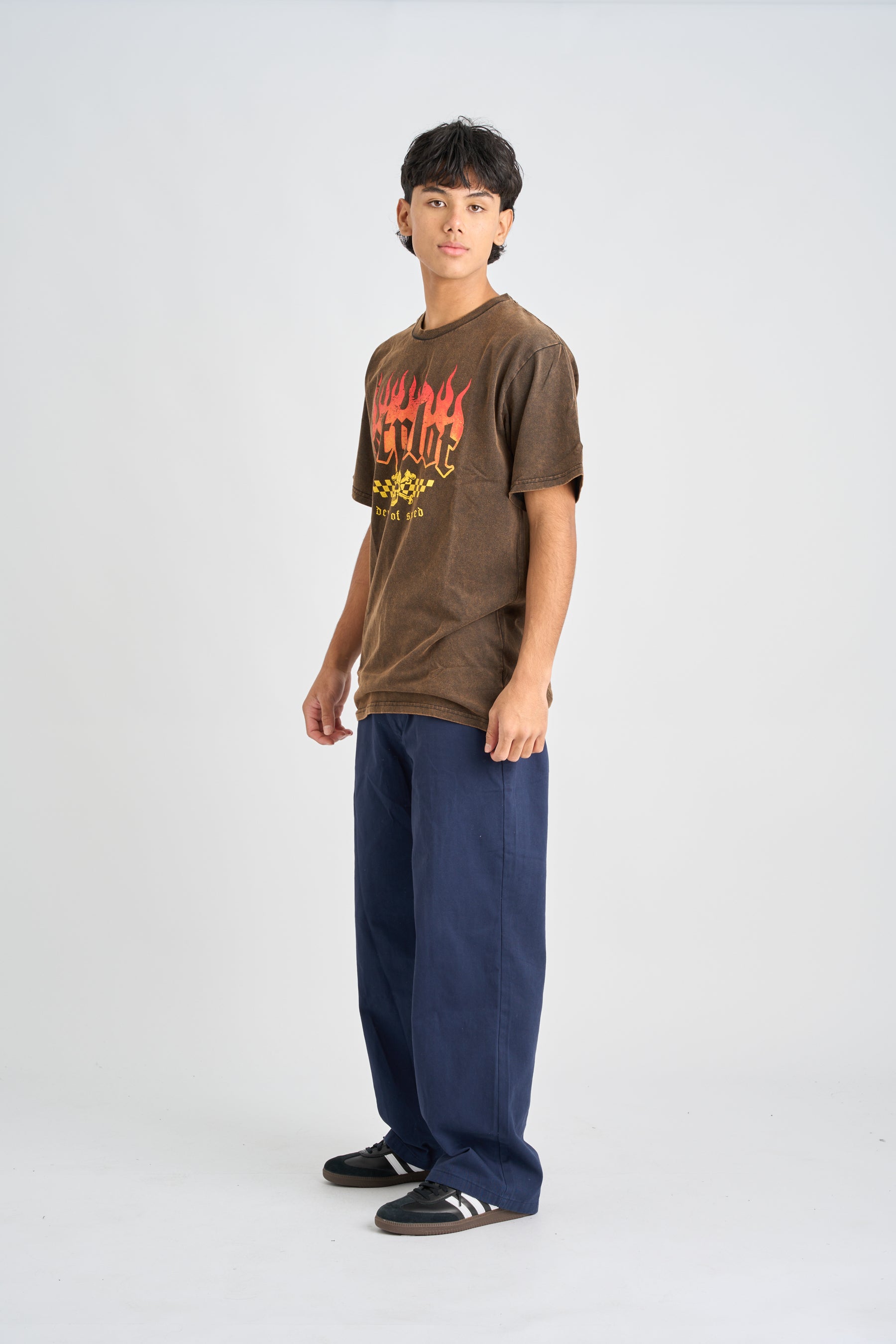 Jetpilot Live Fast Tee - Washed Black 4 — view 25 (3)