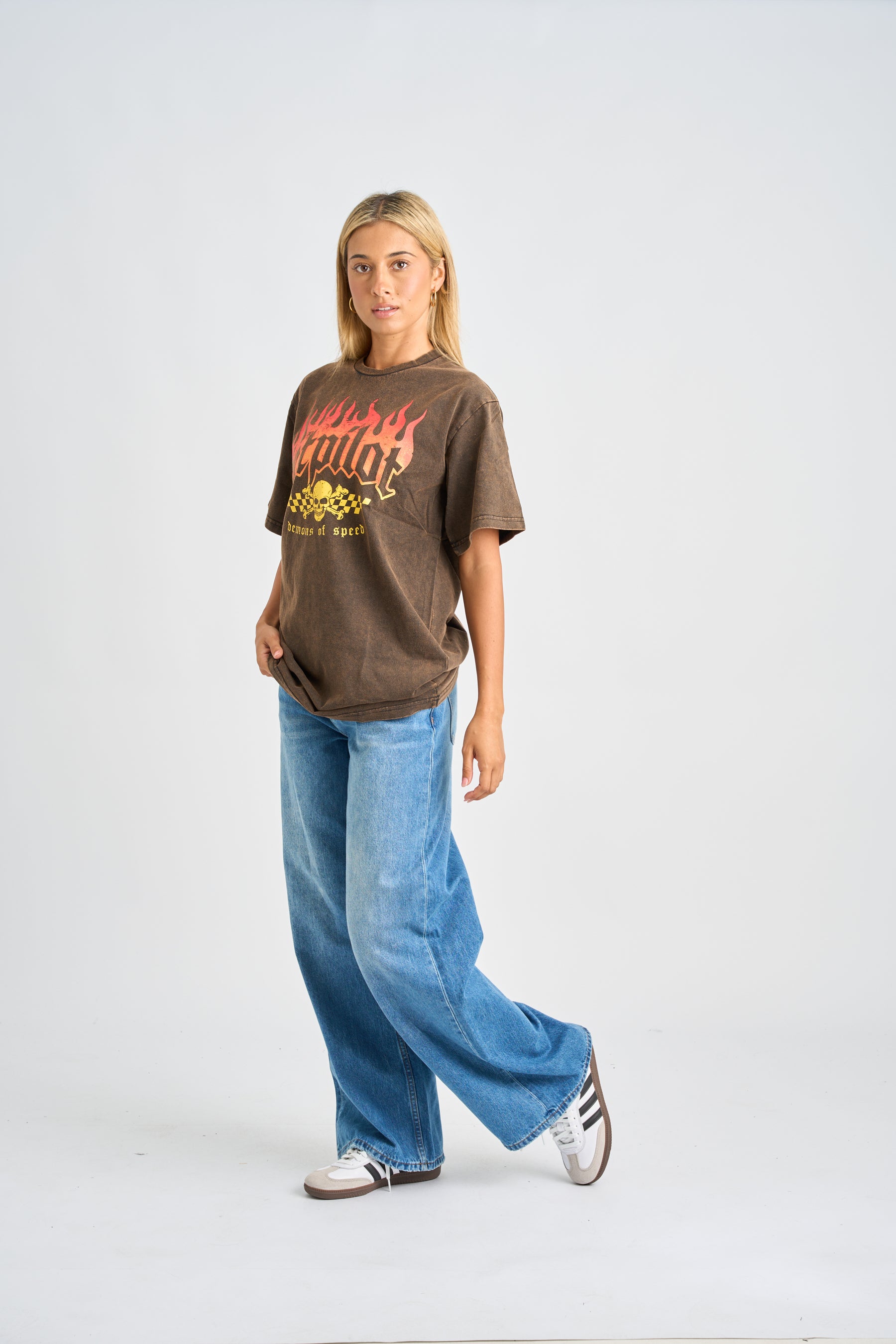 Jetpilot Live Fast Tee - Washed Black 6 — view 25 (3)