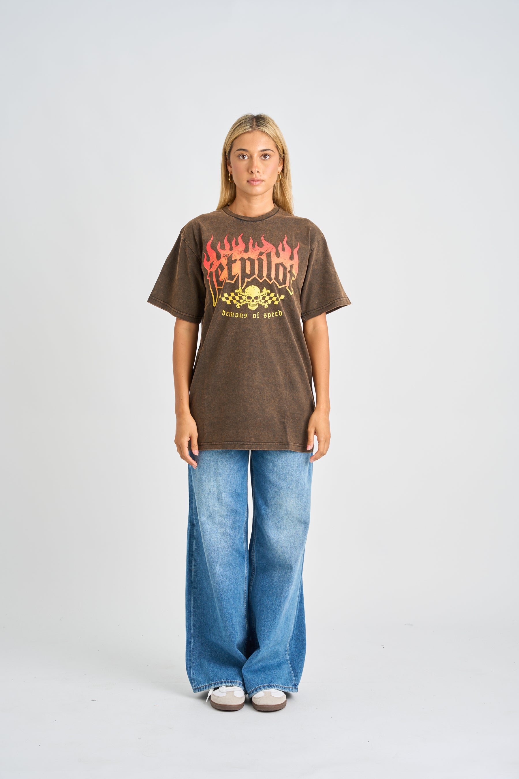 Jetpilot Live Fast Tee - Washed Black 3 — view 25 (3)